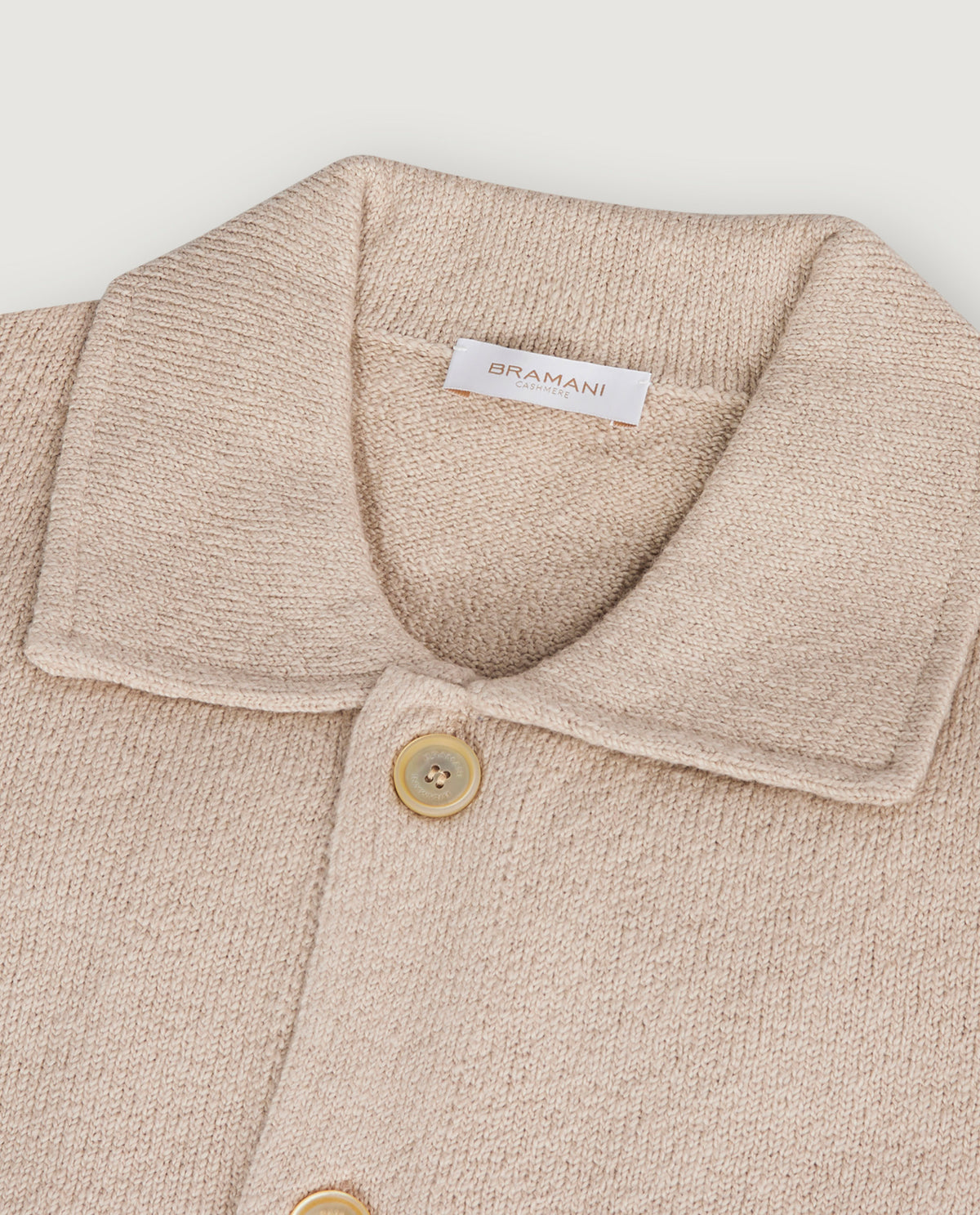 Katoenen Vest - Lichtbruin