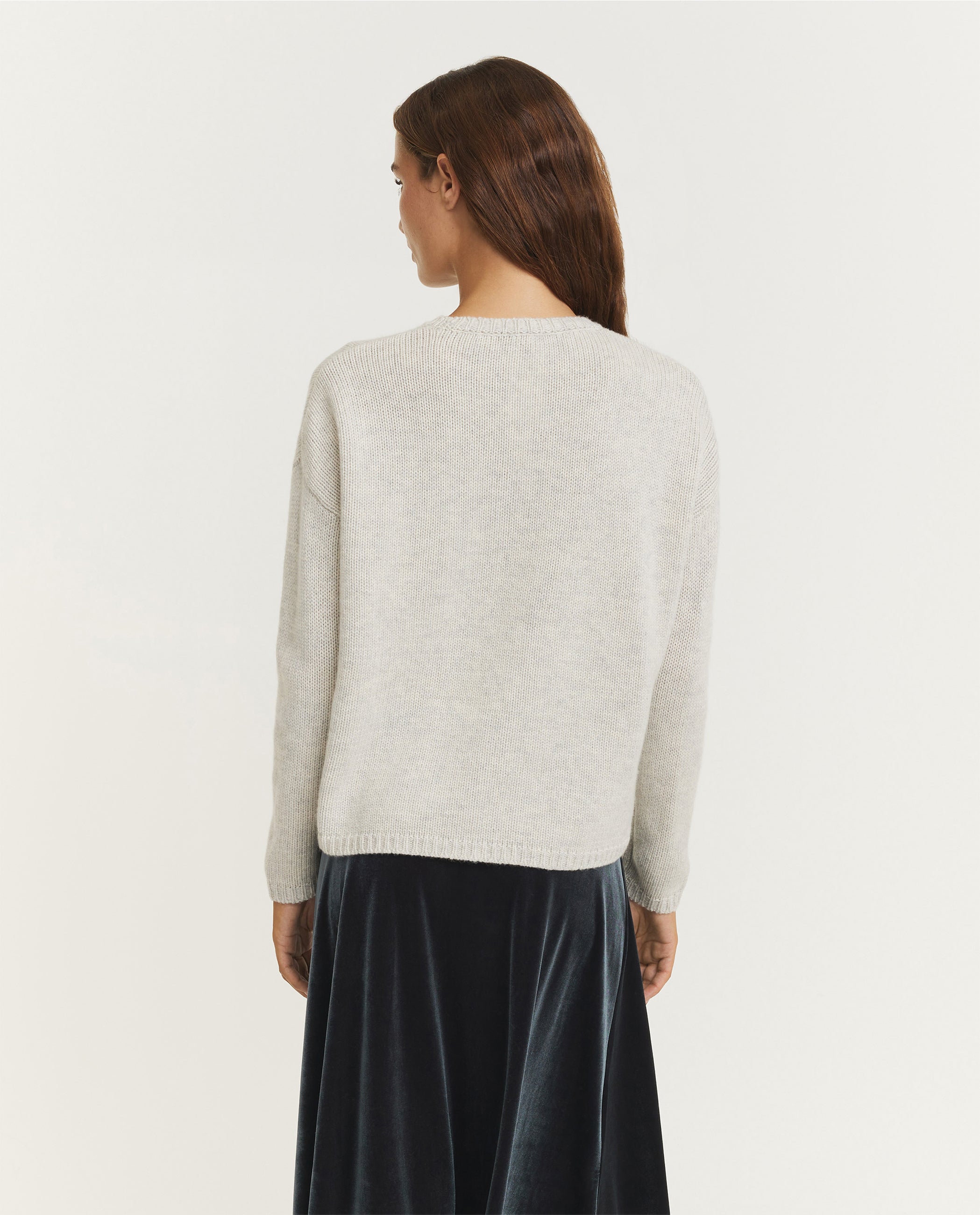 Coarse Crew Neck Sweater