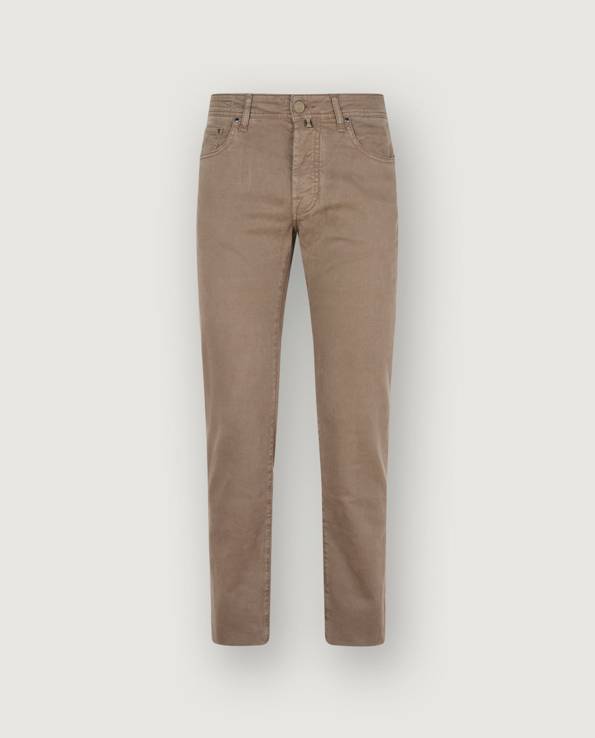 Slim Fit Bard Broek - Bruin