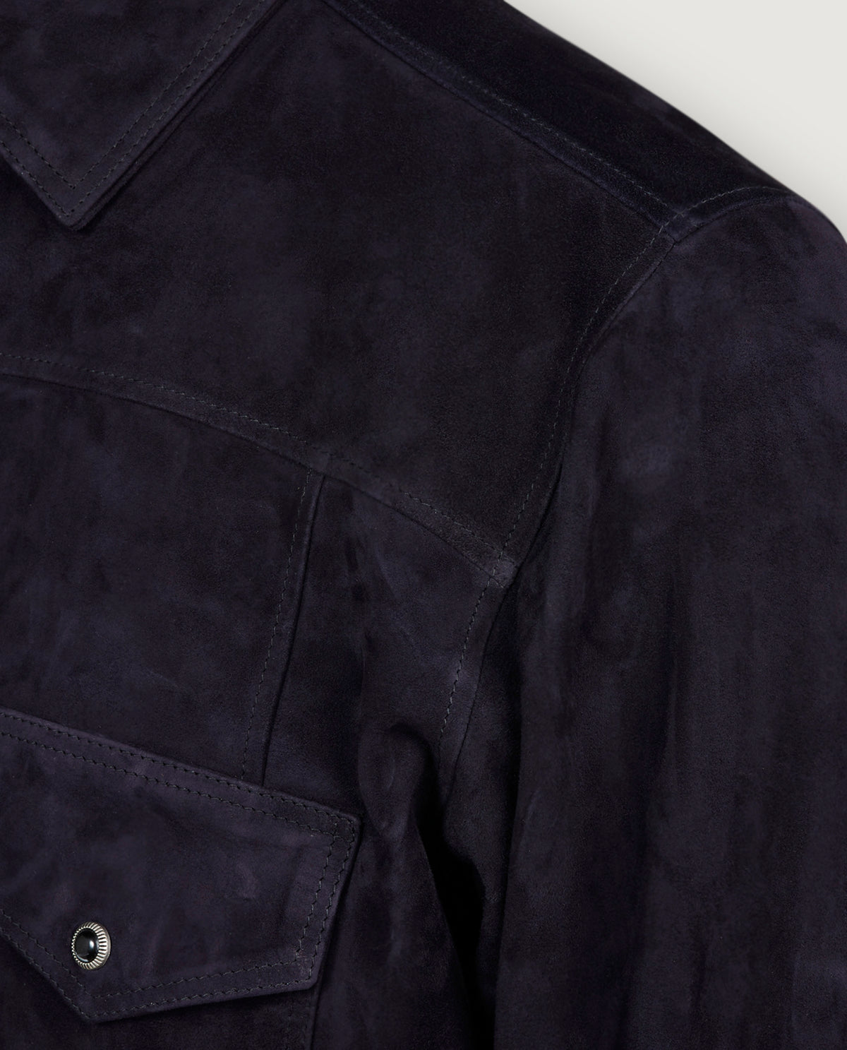 Suede Overshirt