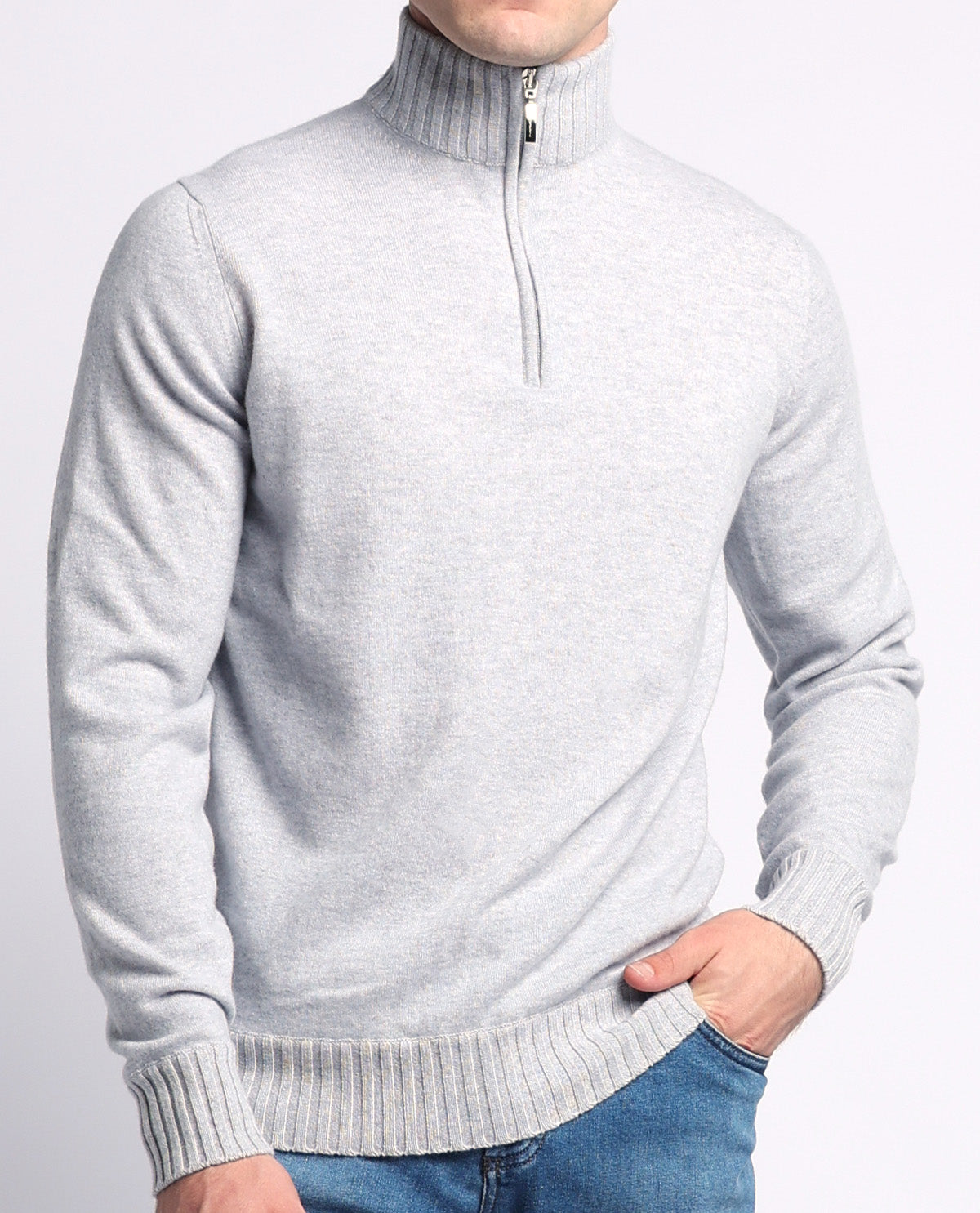 Schipperstrui - Lichtgrijs