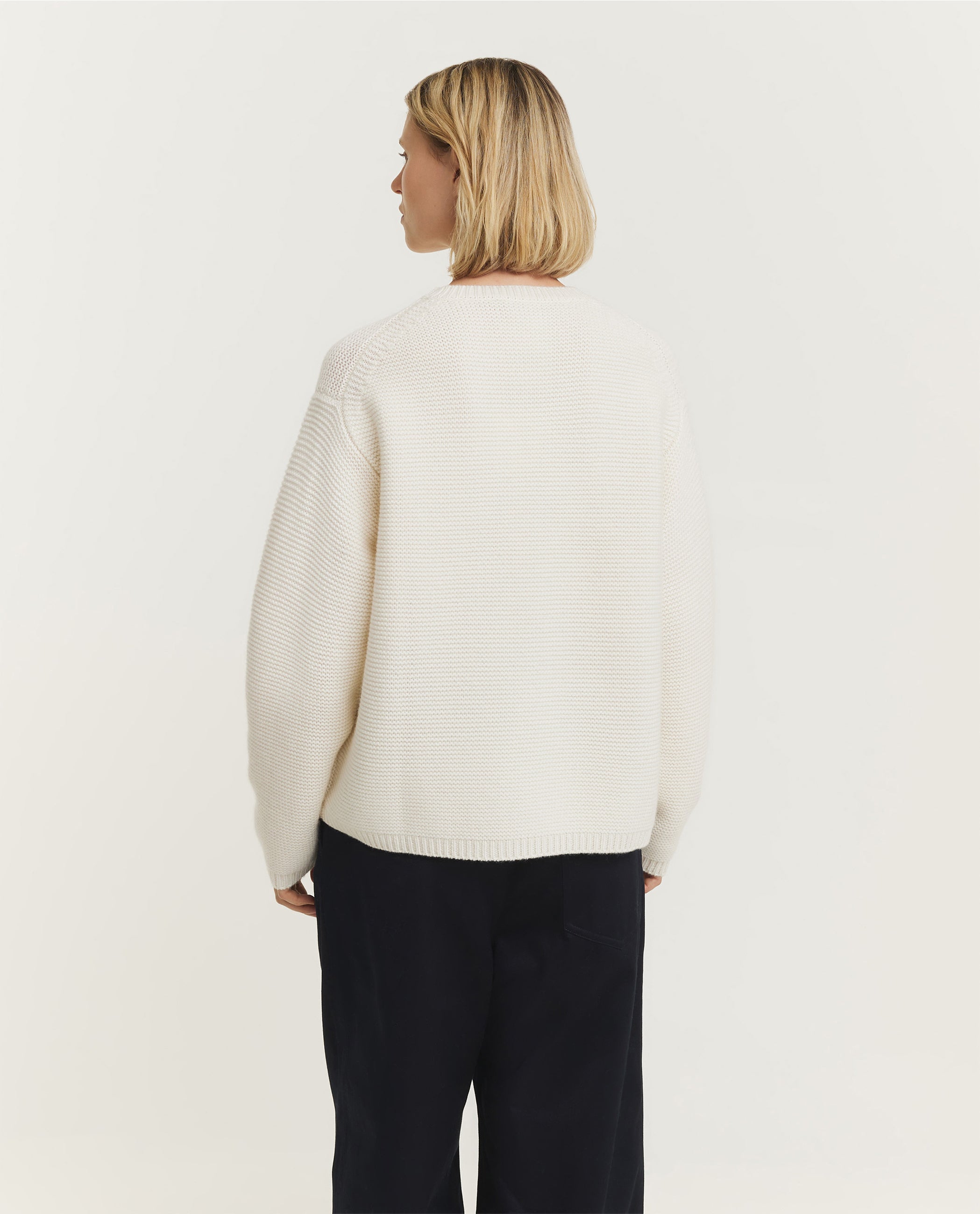 Coarse Cashmere Sweater