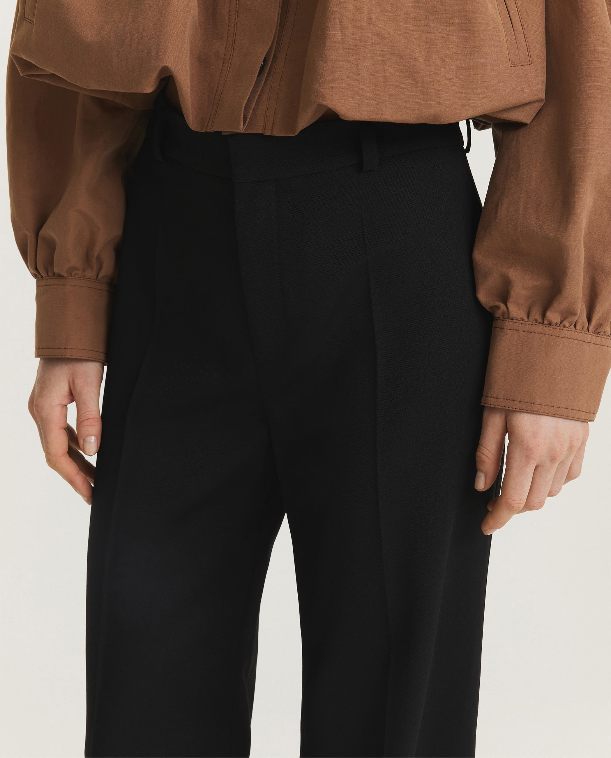 Flared Tailored Trousers