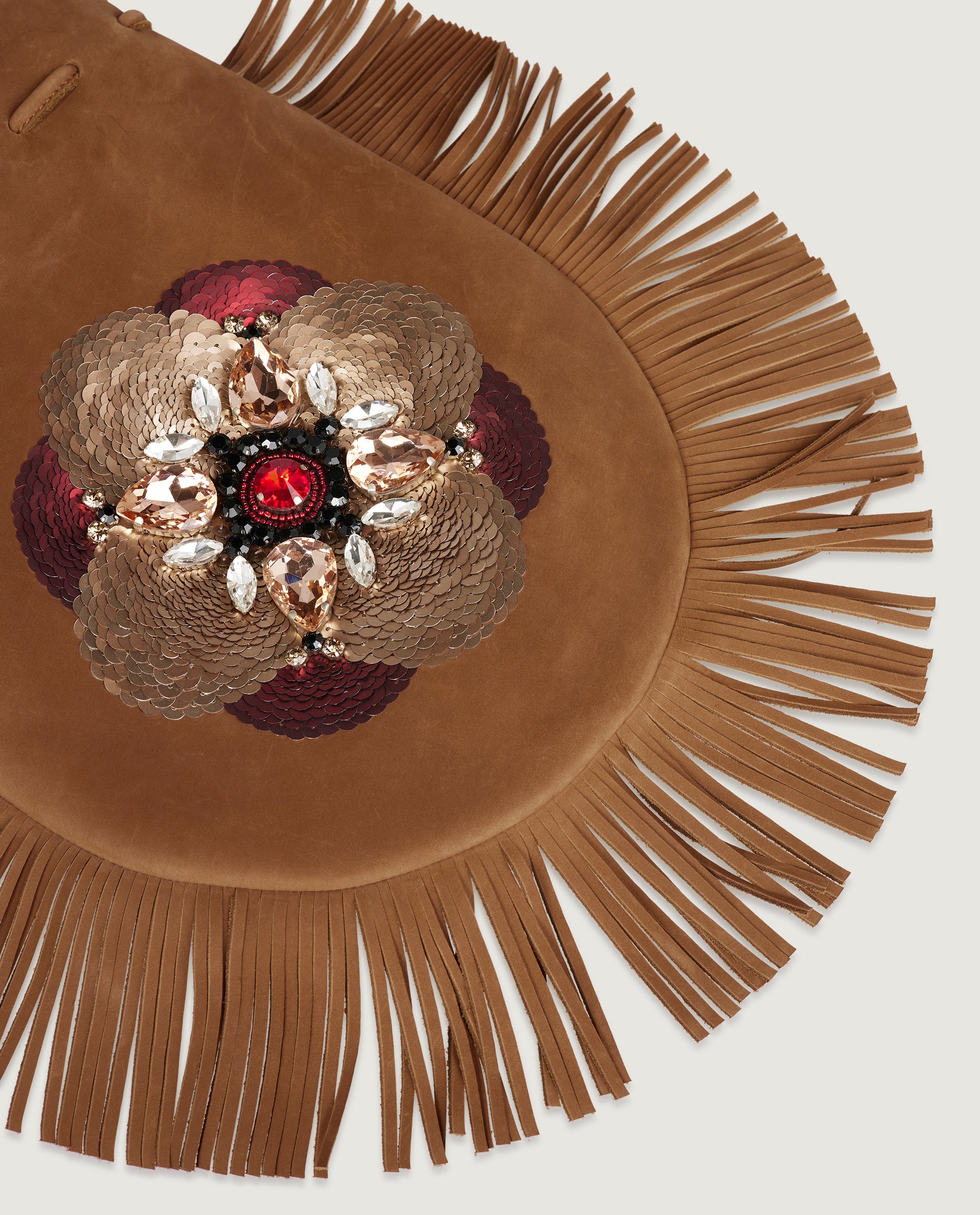 Big Embroidered Power Pouch