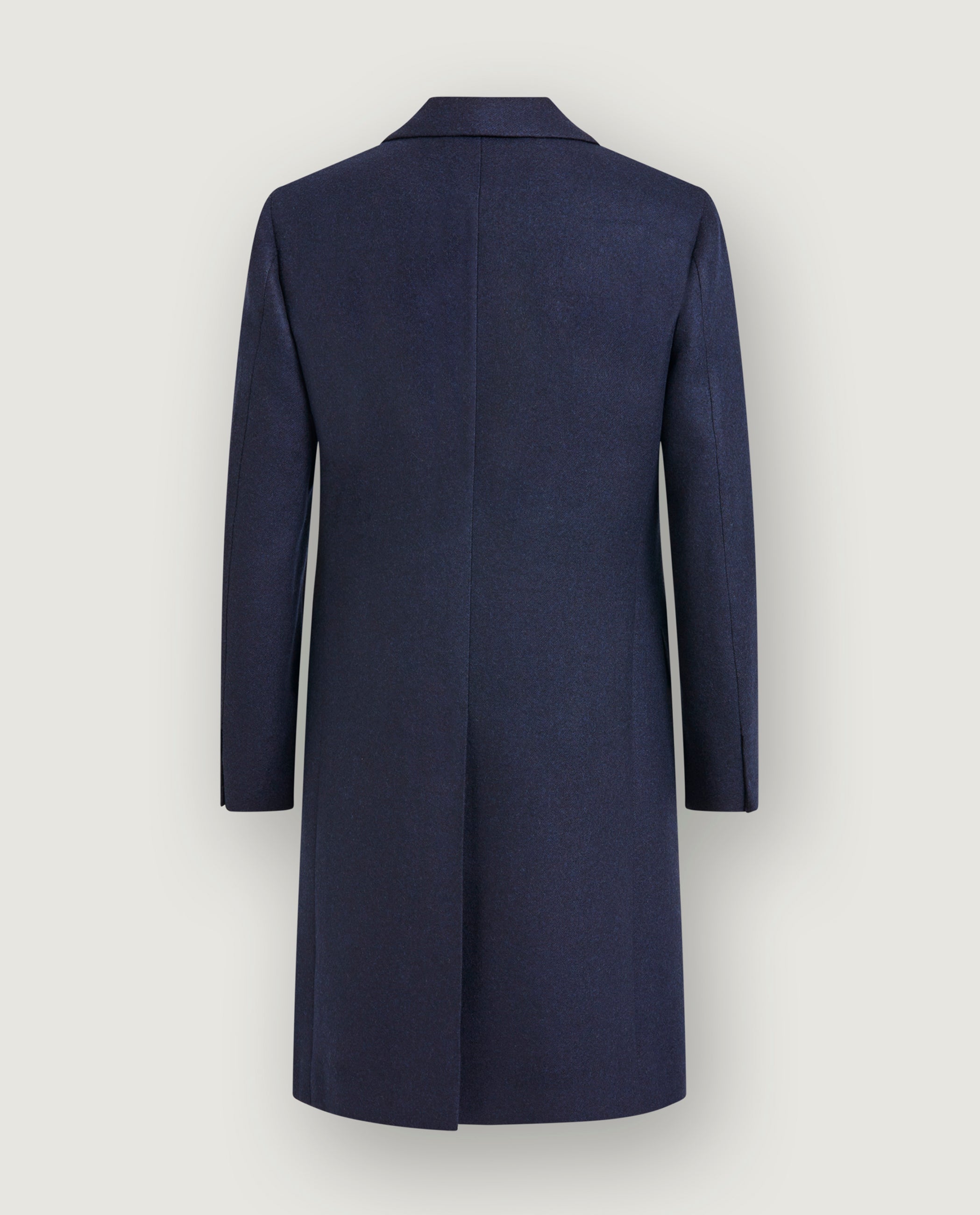 Zealander Wollen Overjas - Blauw