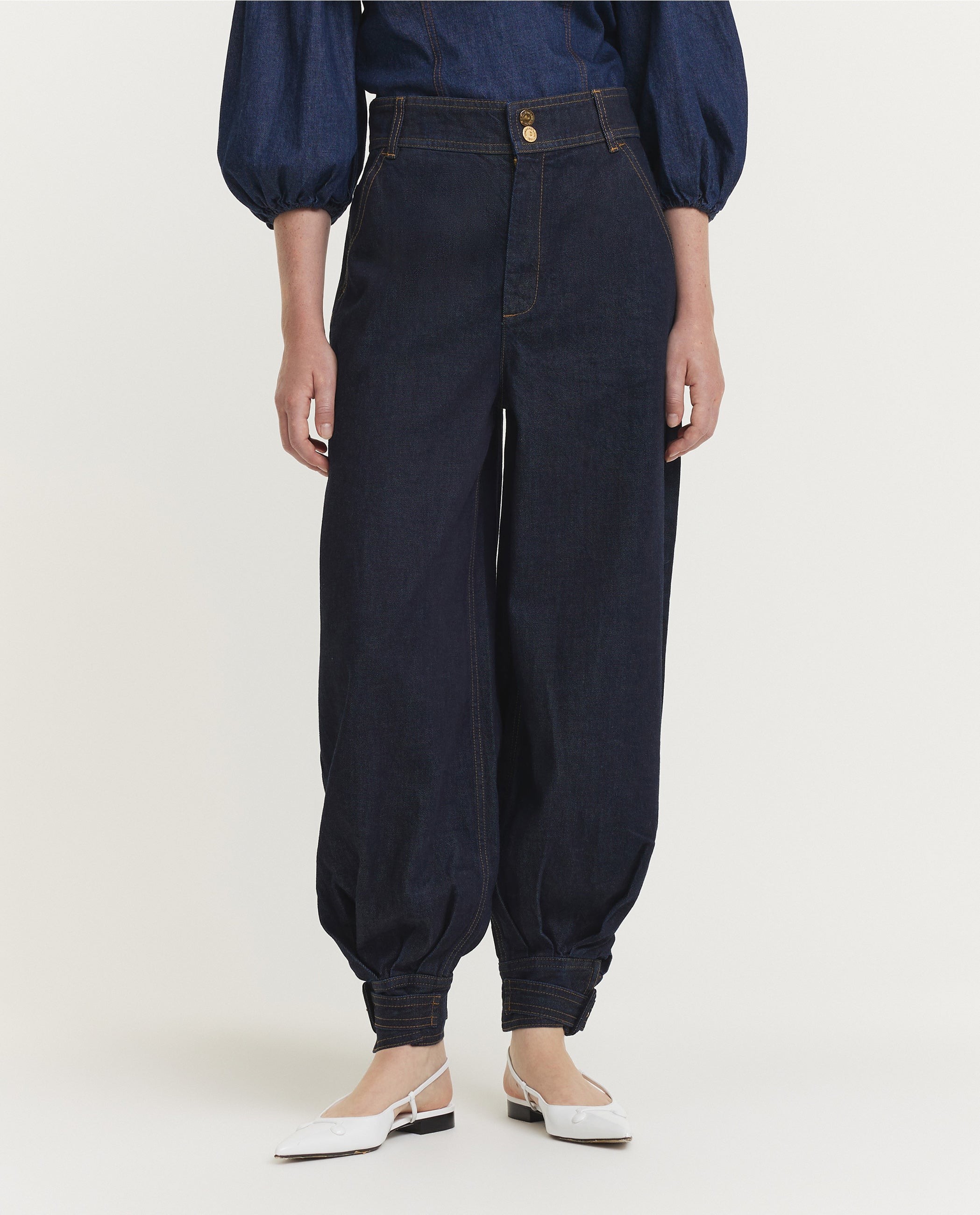 Hypnotic Denim Harem Trousers