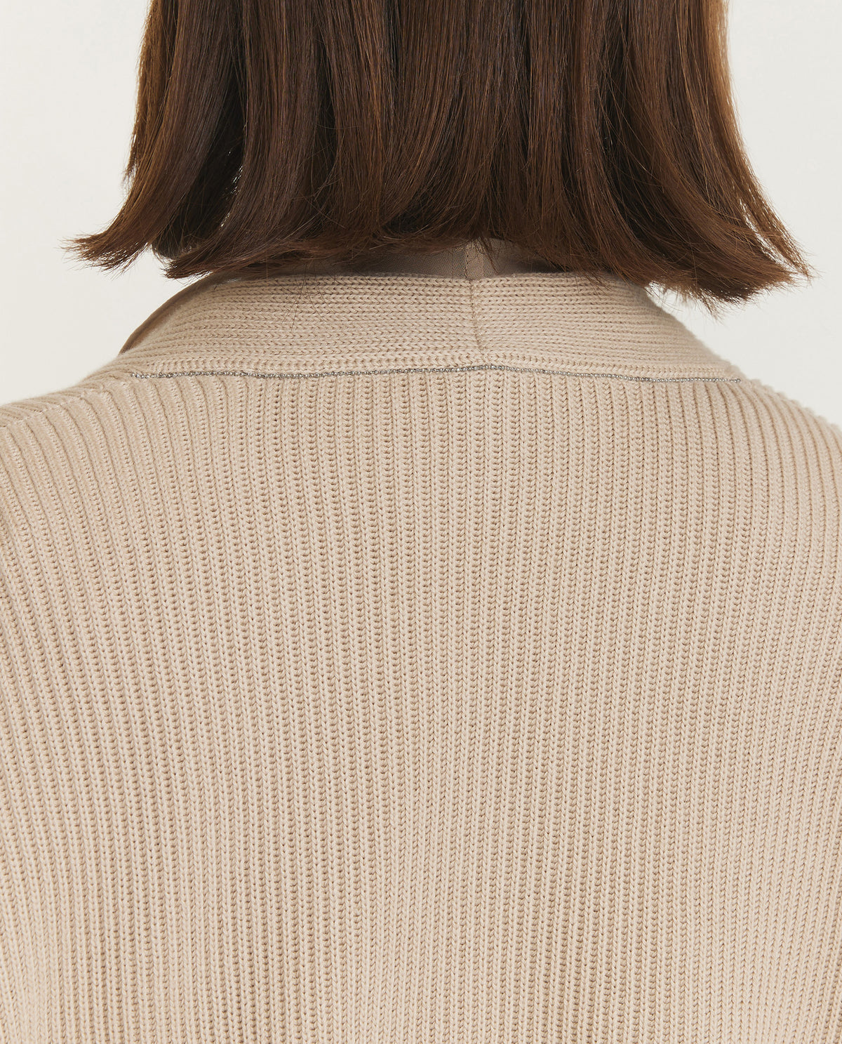 Gelaagde Cardigan - Lichtbruin