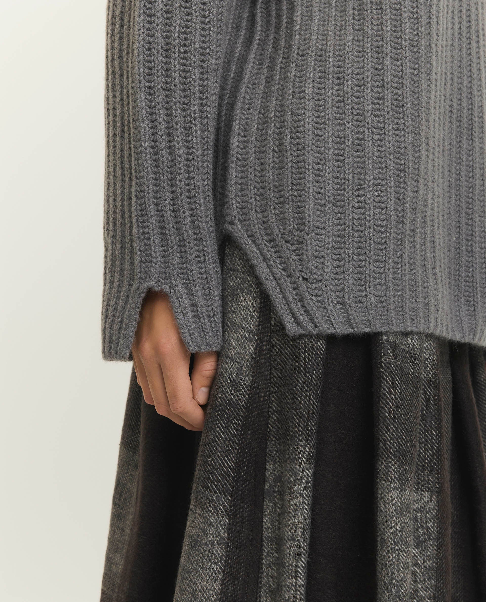 Wool-cashmere sweater