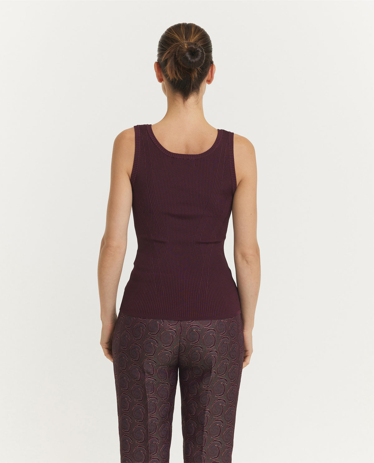 Mouwloze Topaza Top - Paars