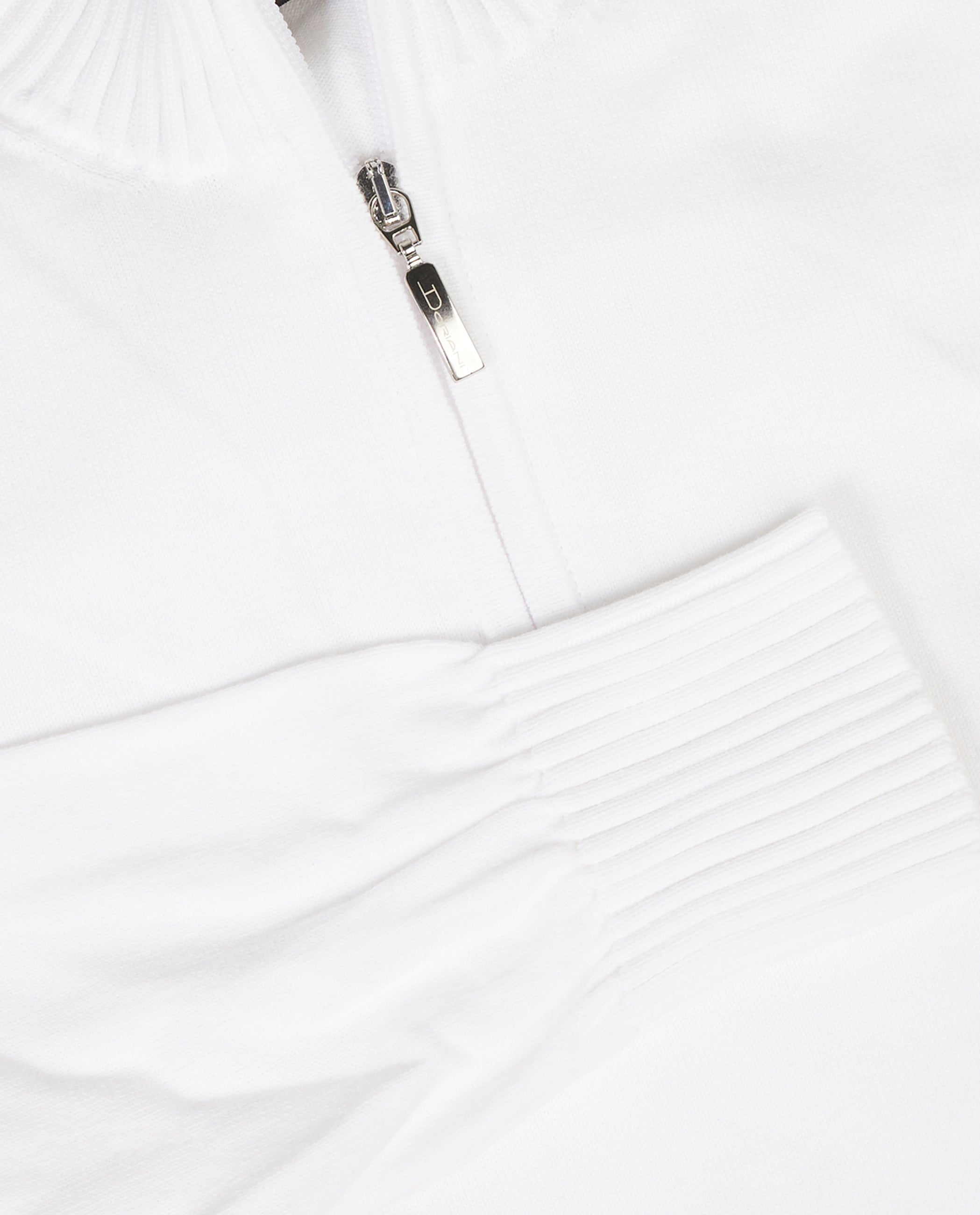 Cotton Half Zip Cardigan