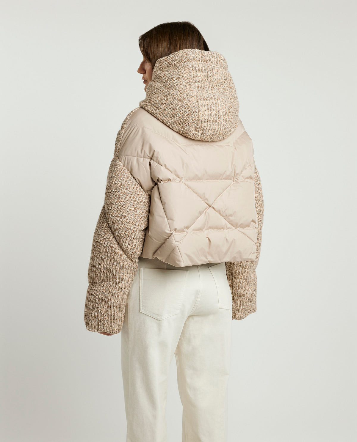 Short down jacket