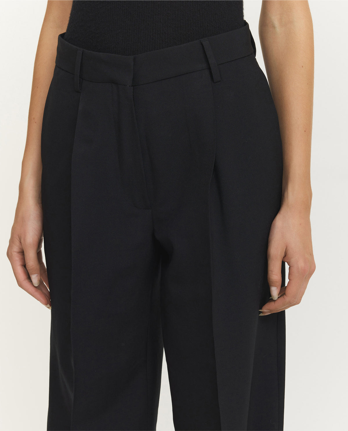 Portias Wool Mohair Trousers