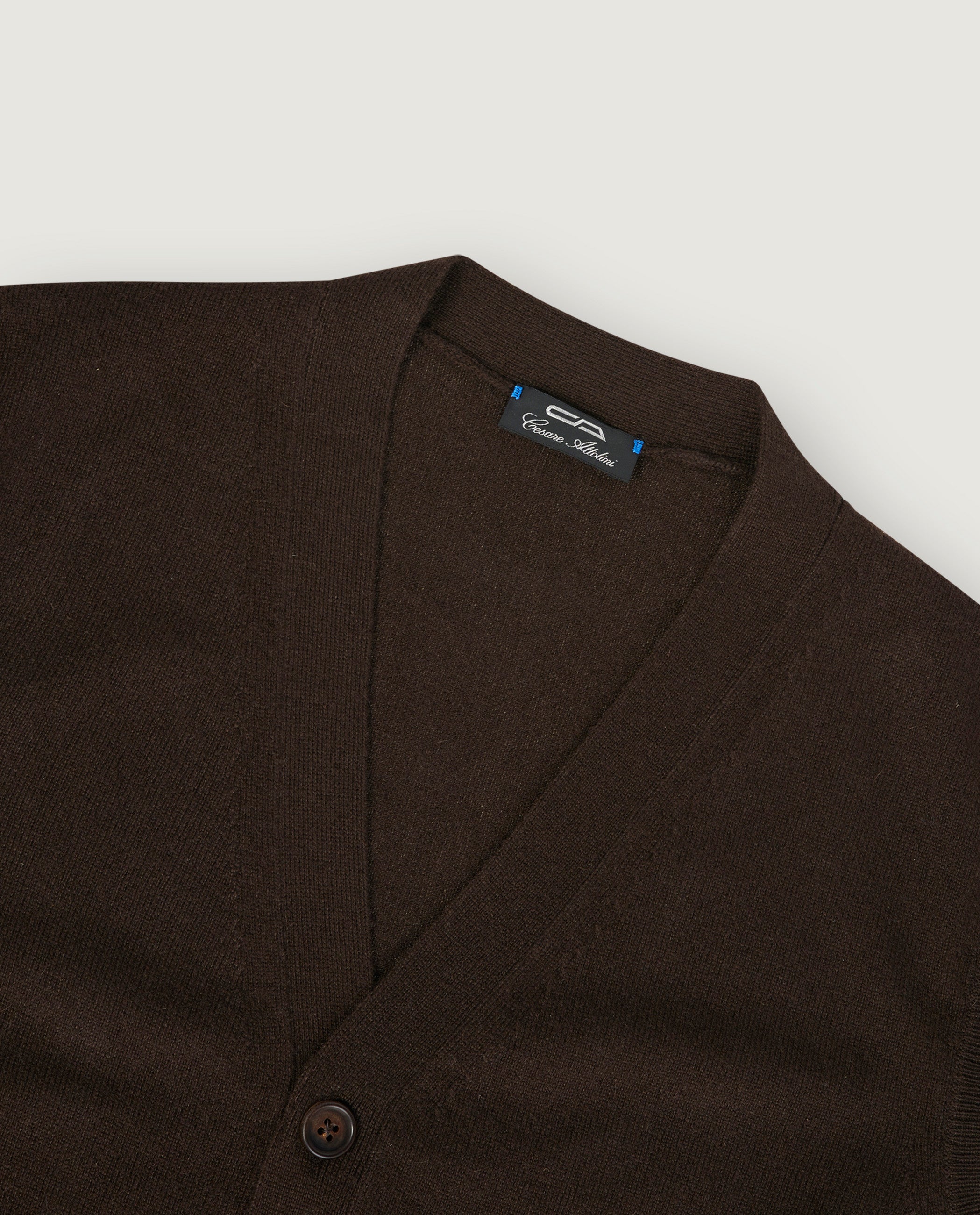 Cashmere Vest Cardigan