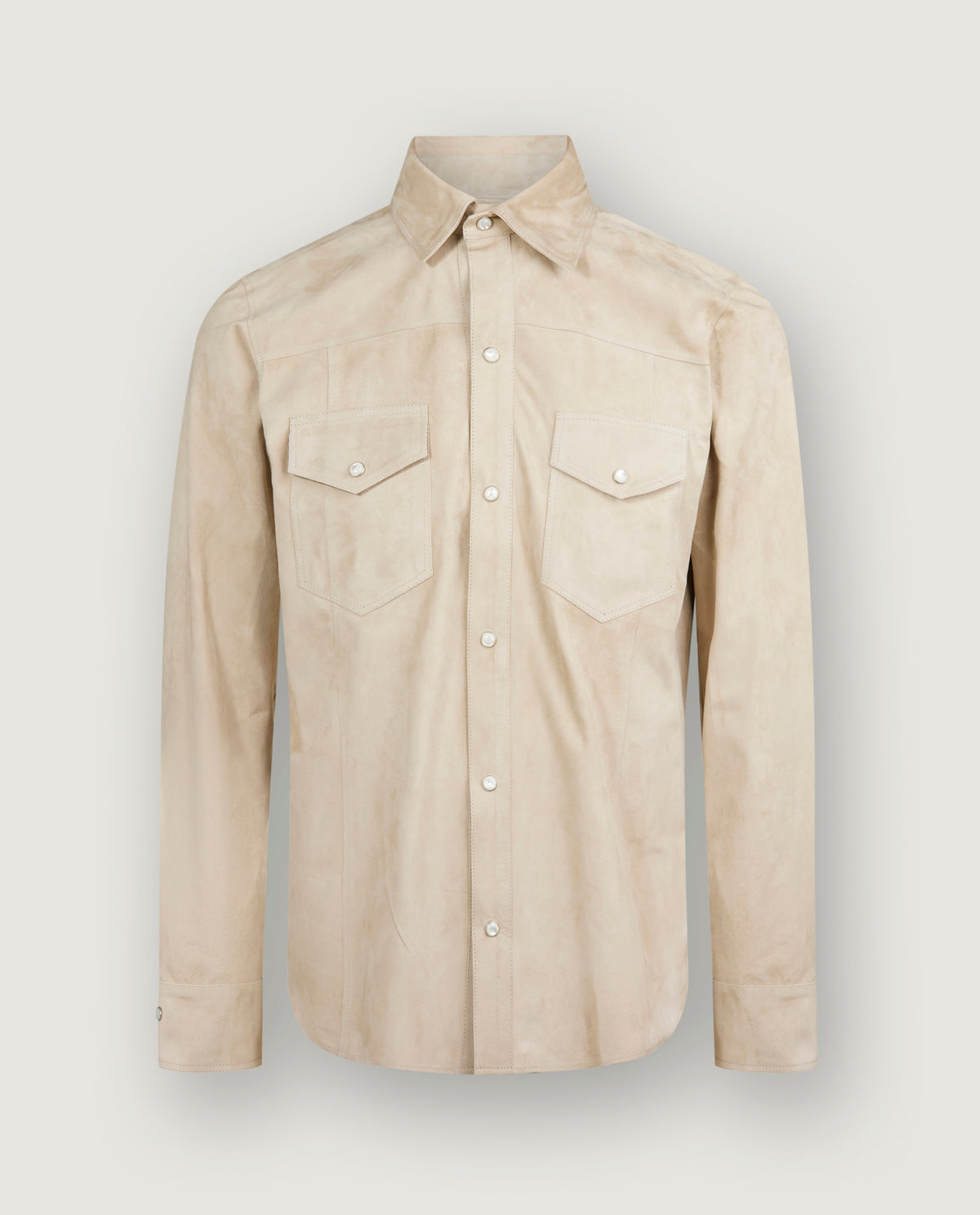 Suede Overshirt