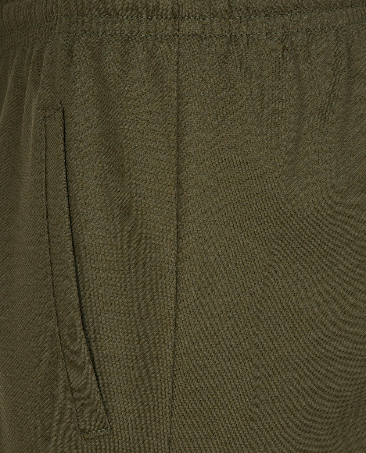 Twill Katoenen Jogger - Groen