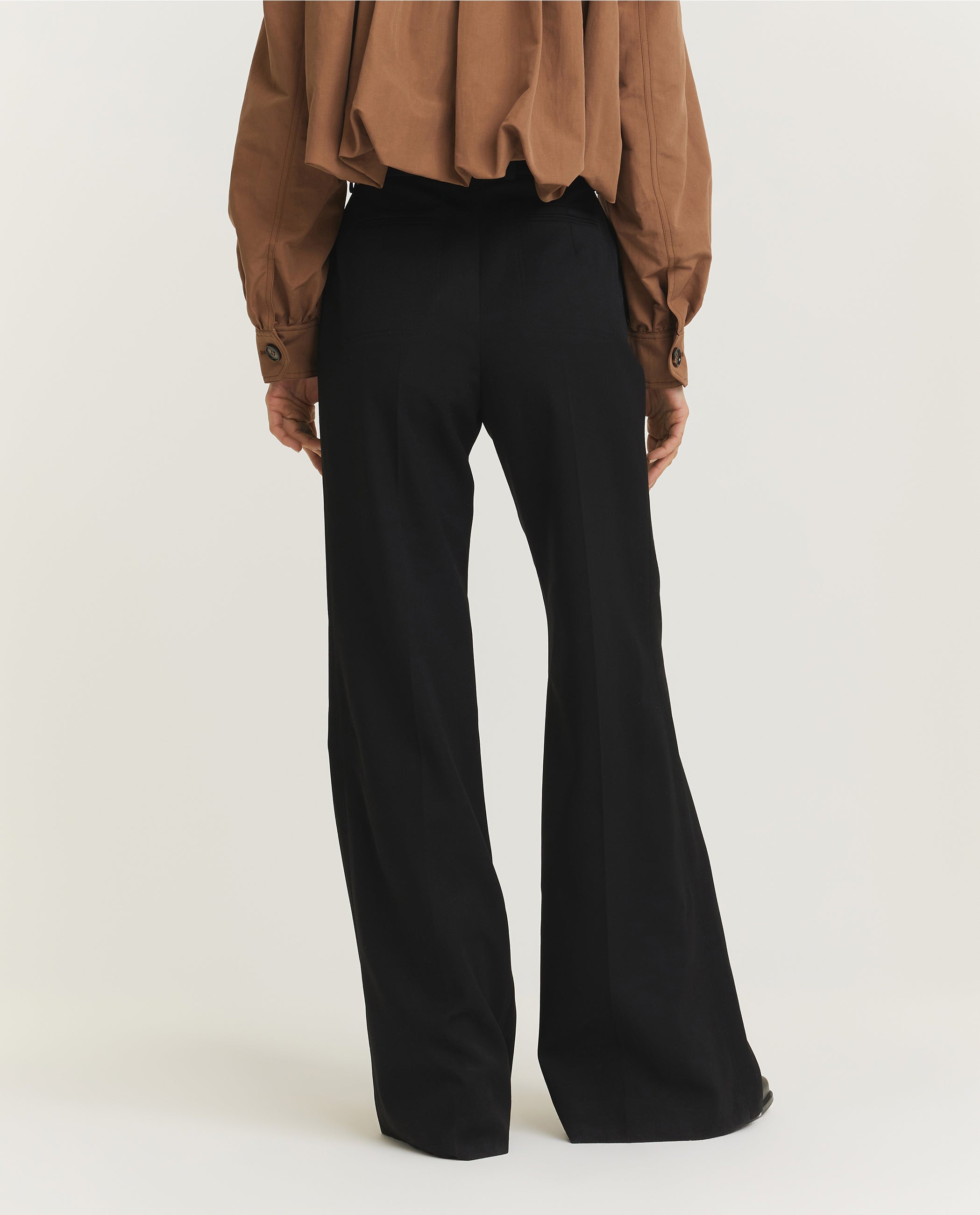 Flared Tailored Trousers
