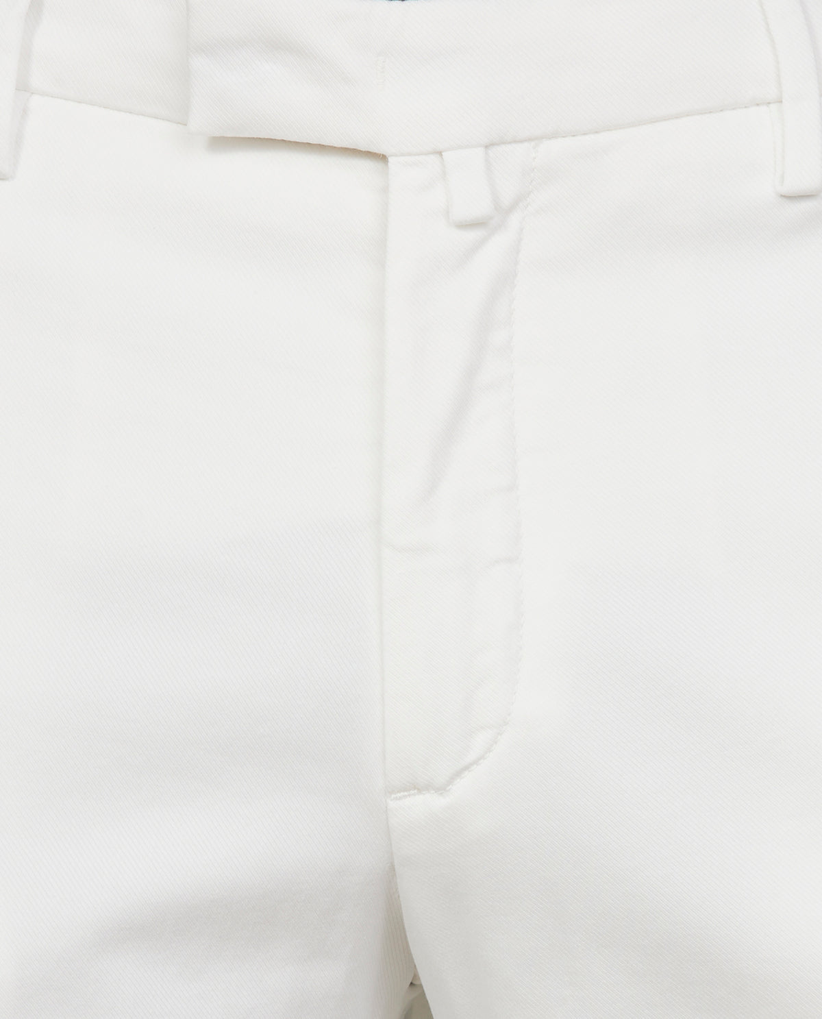 Katoenen Twill Chino - Wit