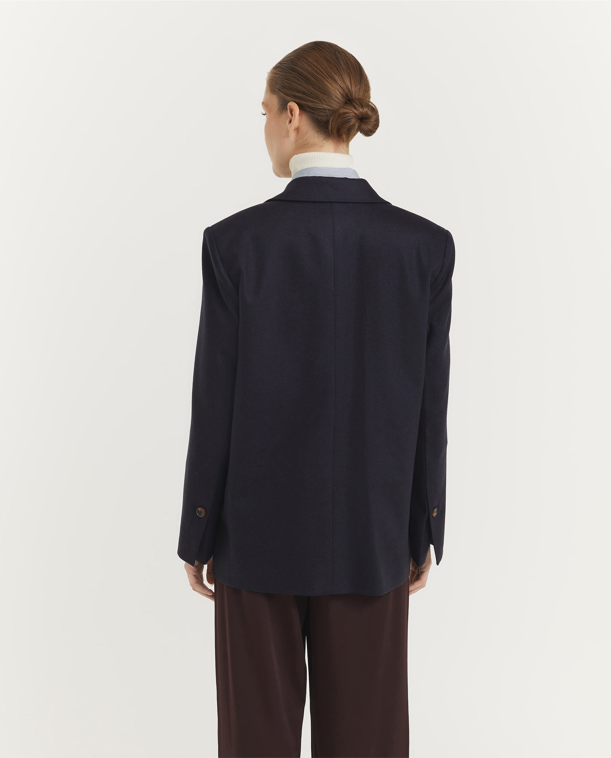 Wool Cashmere Jillian Blazer
