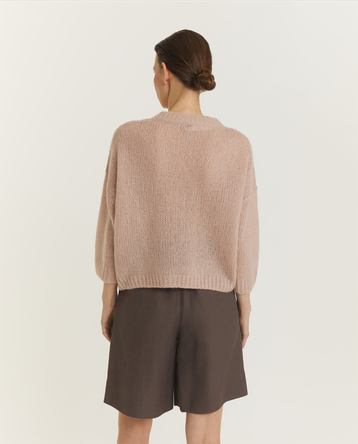 Cashmere Silk V-Neck Sweater