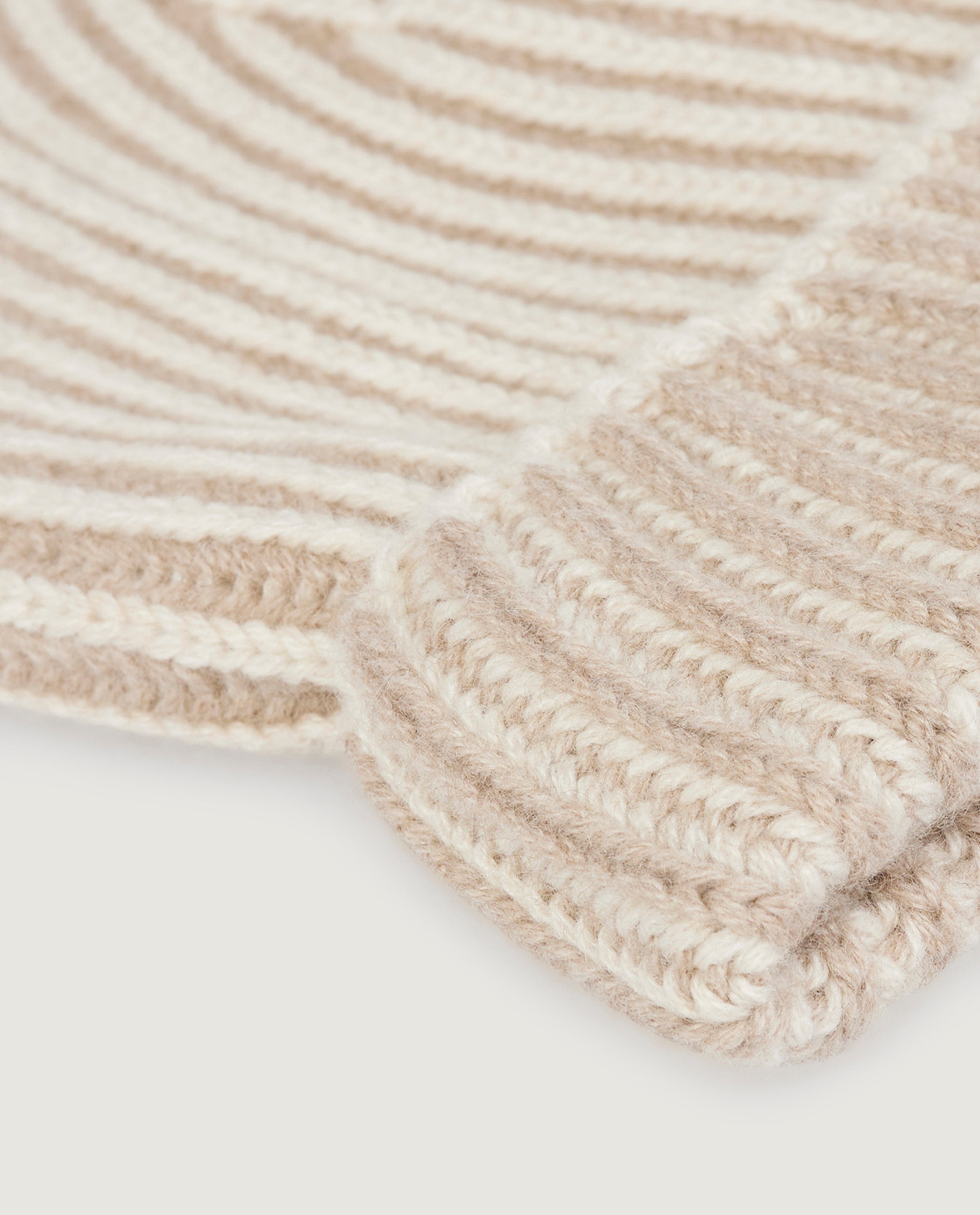 Wollen Dinghy Muts - Lichtbruin