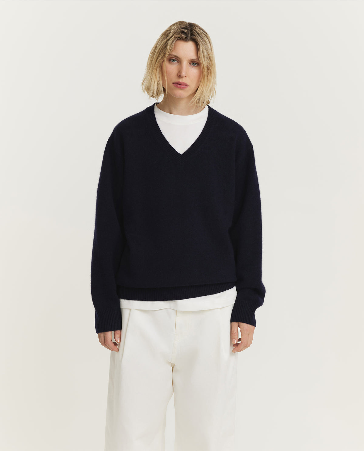 Cashmere V-Neck Sweater