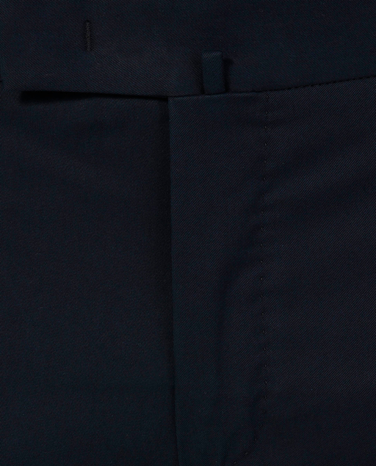 Katoenen Cashmere Chino - Donkerblauw