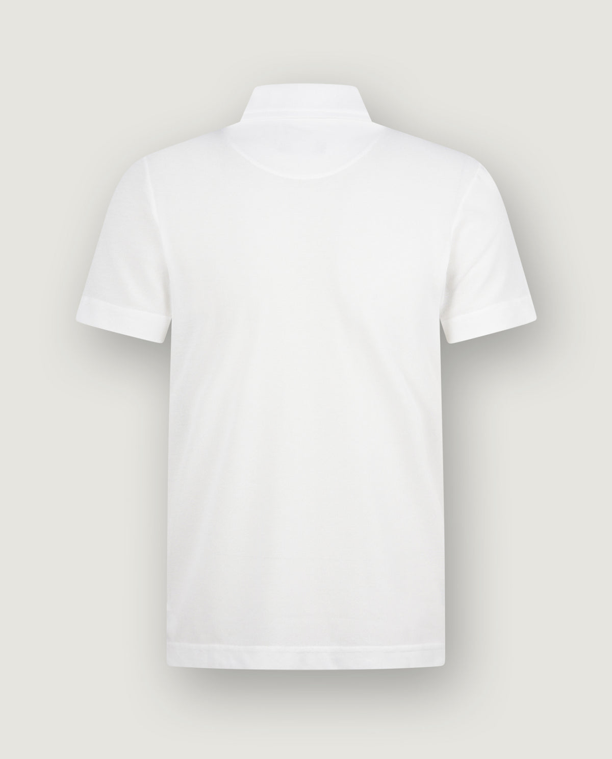 Ice Cotton Pique Polo - Wit