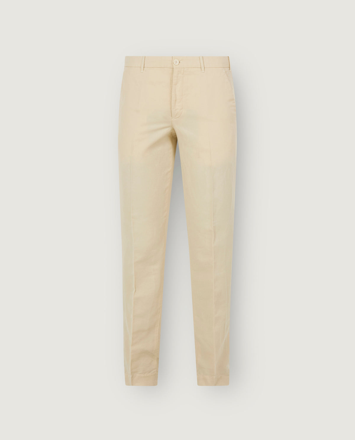 Linnen Katoenen Broek - Lichtbruin