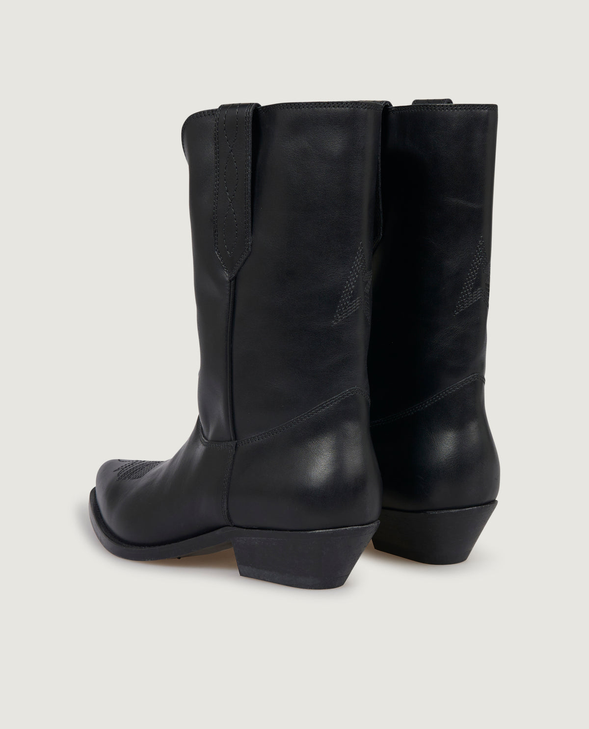Low Wish Star Boots - Zwart