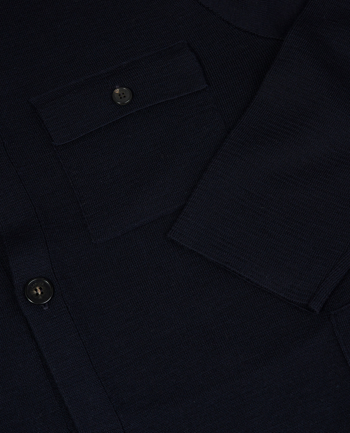 Wollen Vest - Donkerblauw