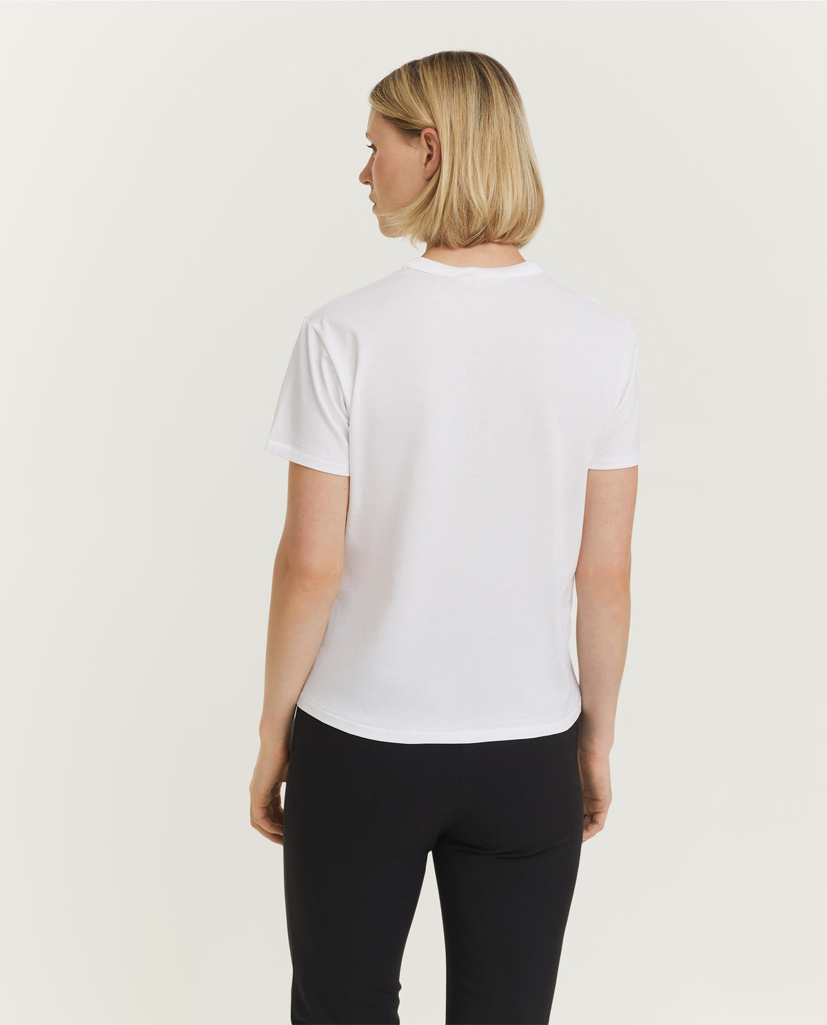 Korte Mouwen T-Shirt - Wit