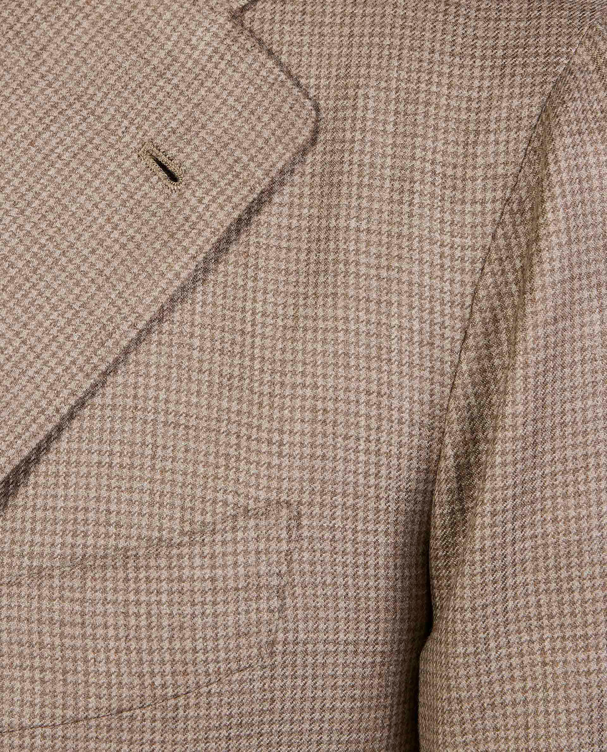 Cashmere zijde Jasje - Lichtbruin