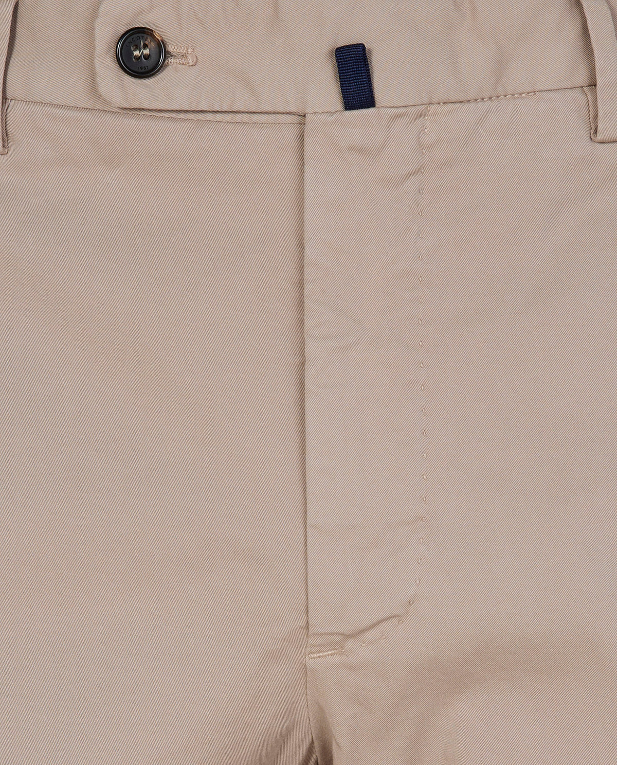 Katoenen Chino - Lichtbruin