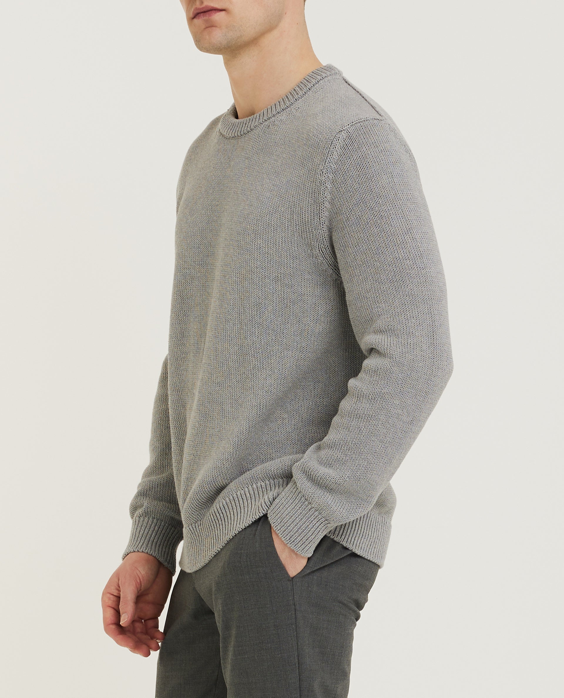 Katoenen Trui - Grijs