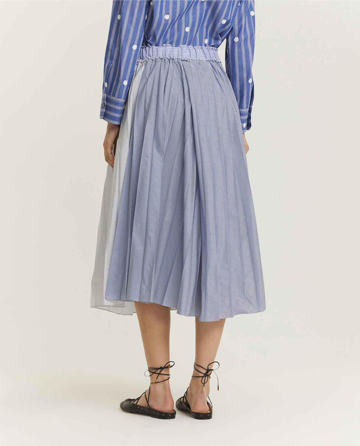 Triple Striped Skirt