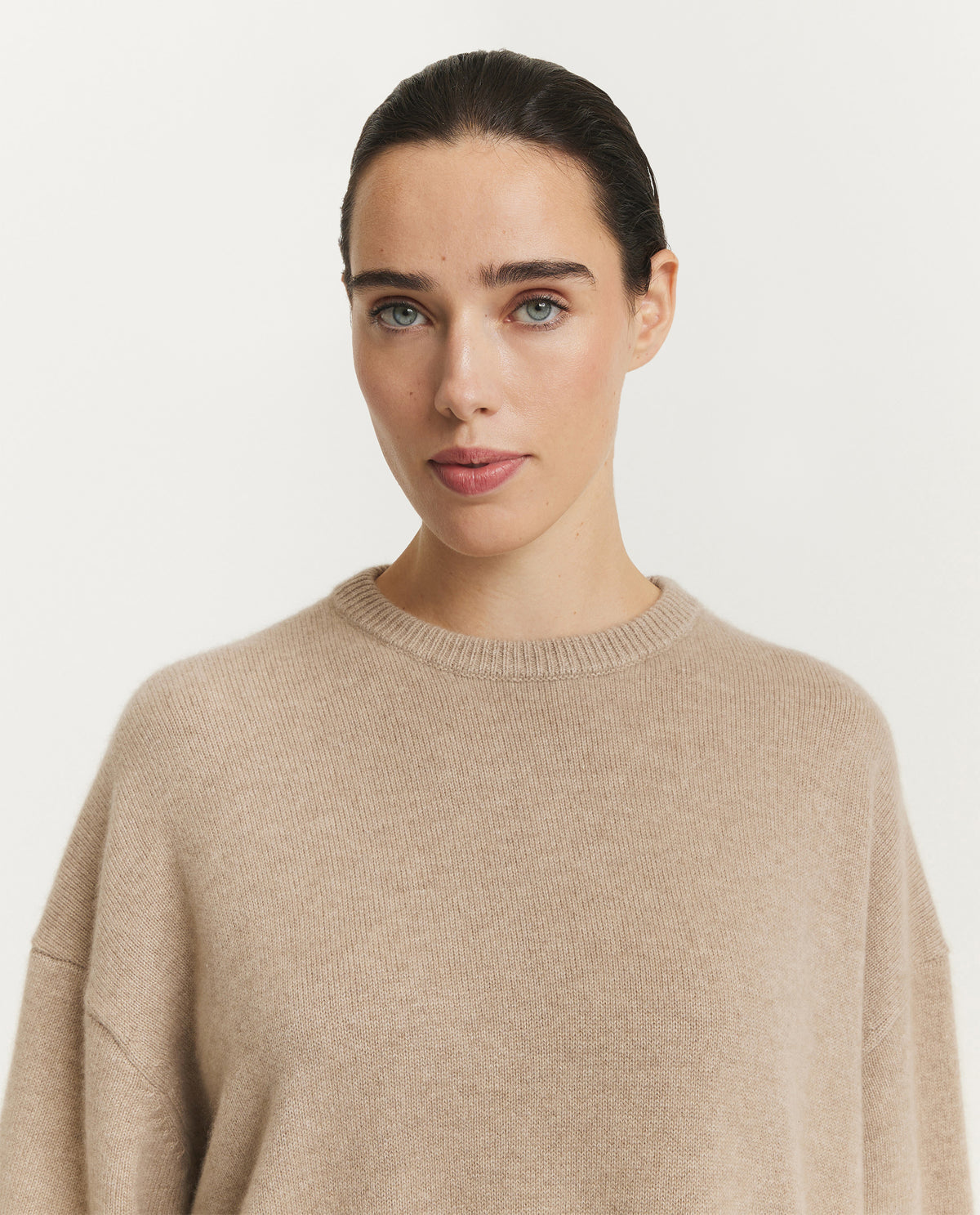 NO.433 Sassie Trui - Lichtbruin