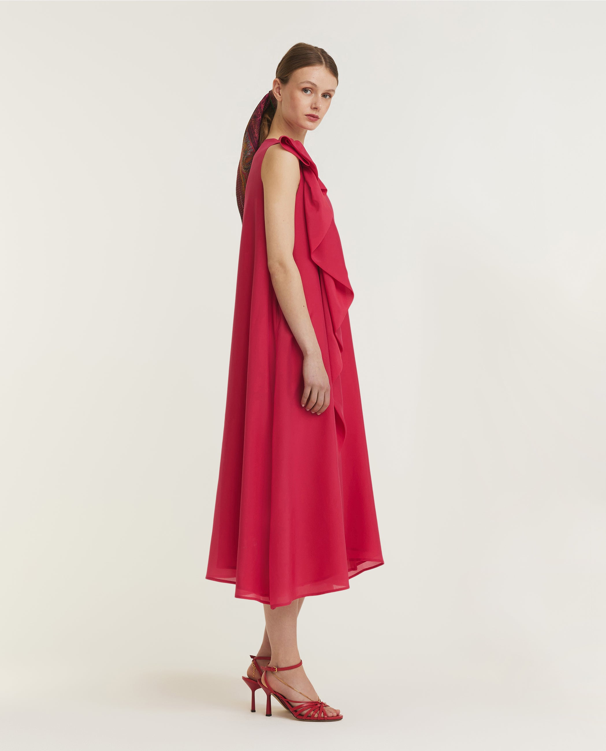 Floral Shouldered Dress