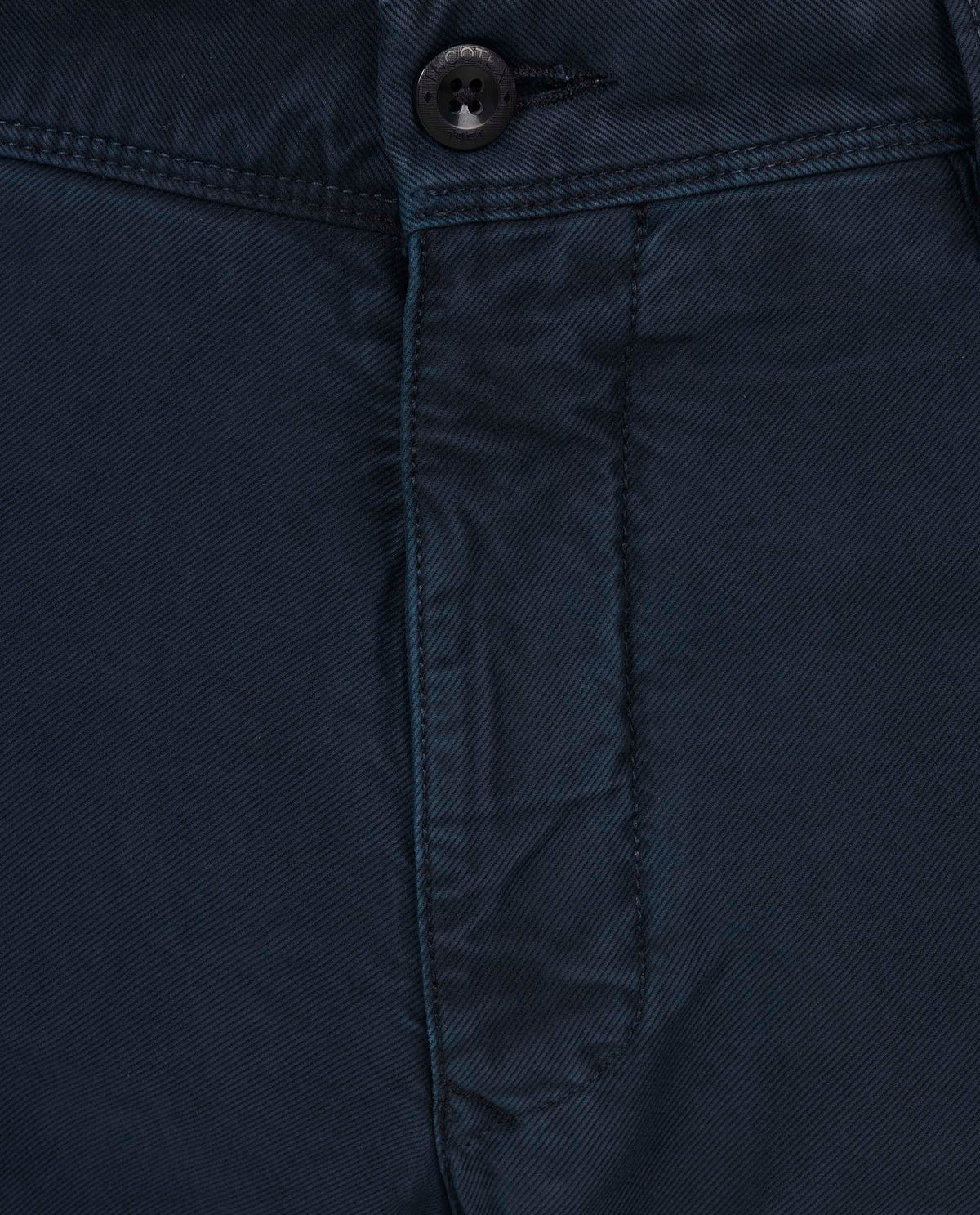 Katoenen chino - Blauw