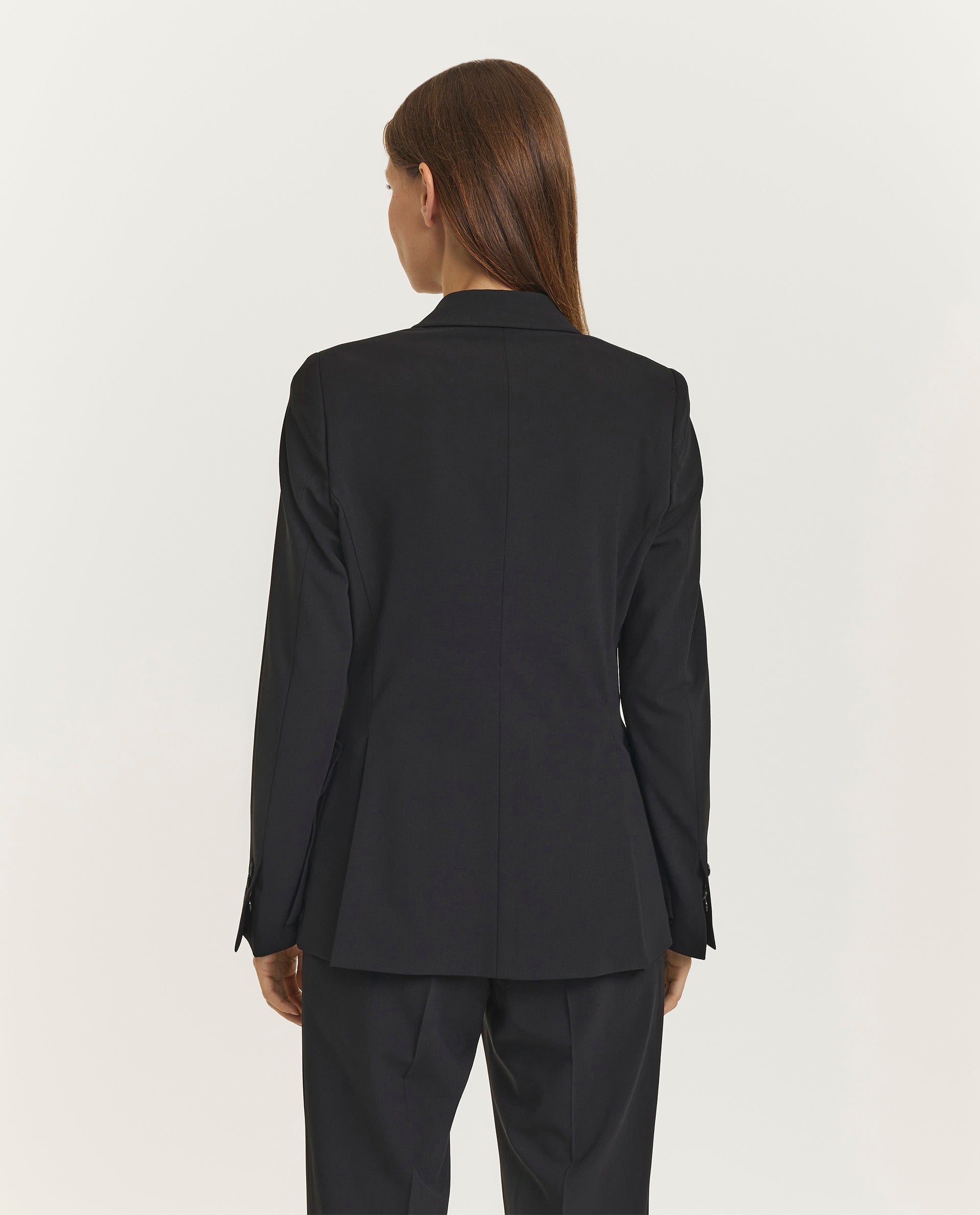 Double breasted blazer - Zwart