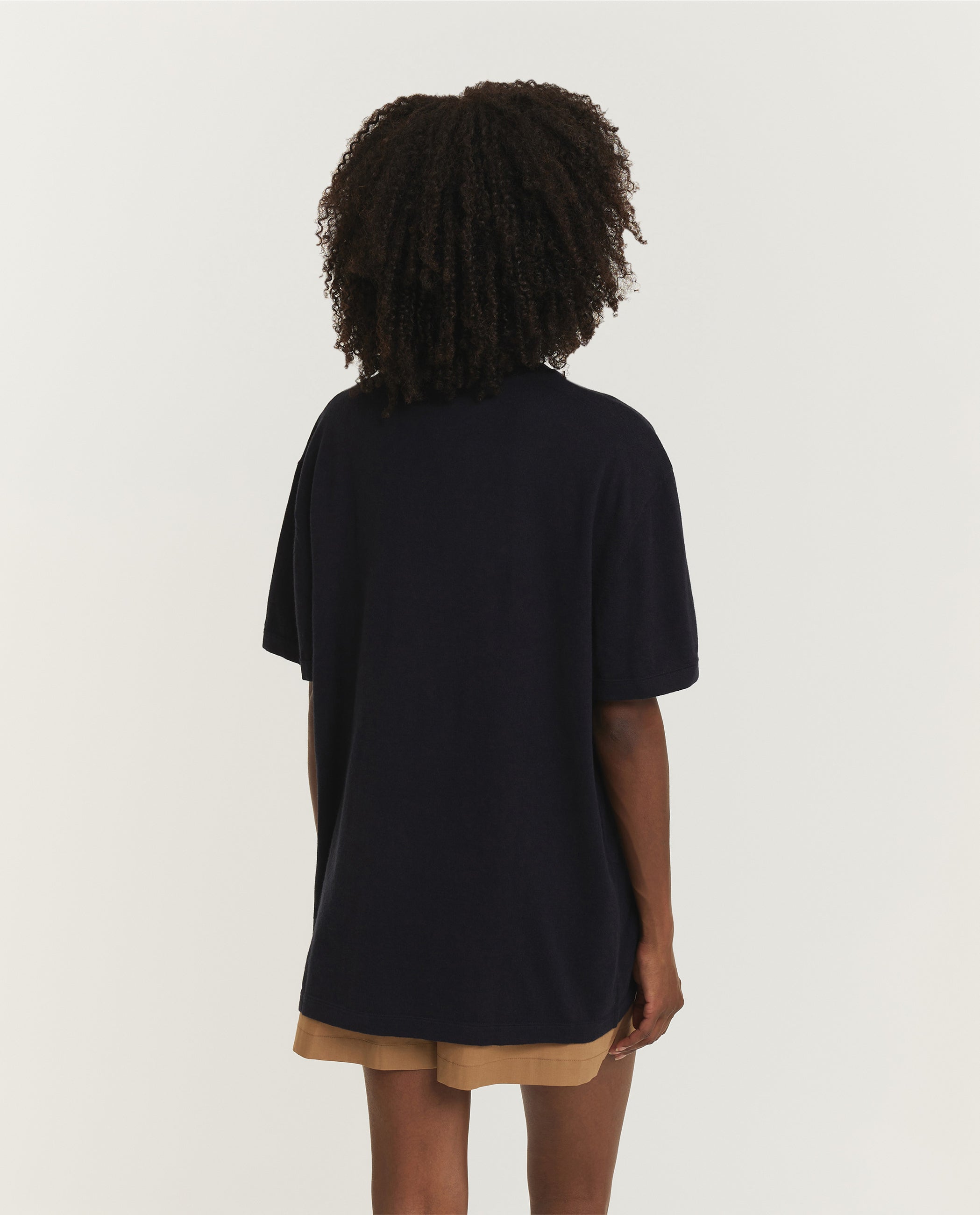 Cotton-Cashmere T-Shirt