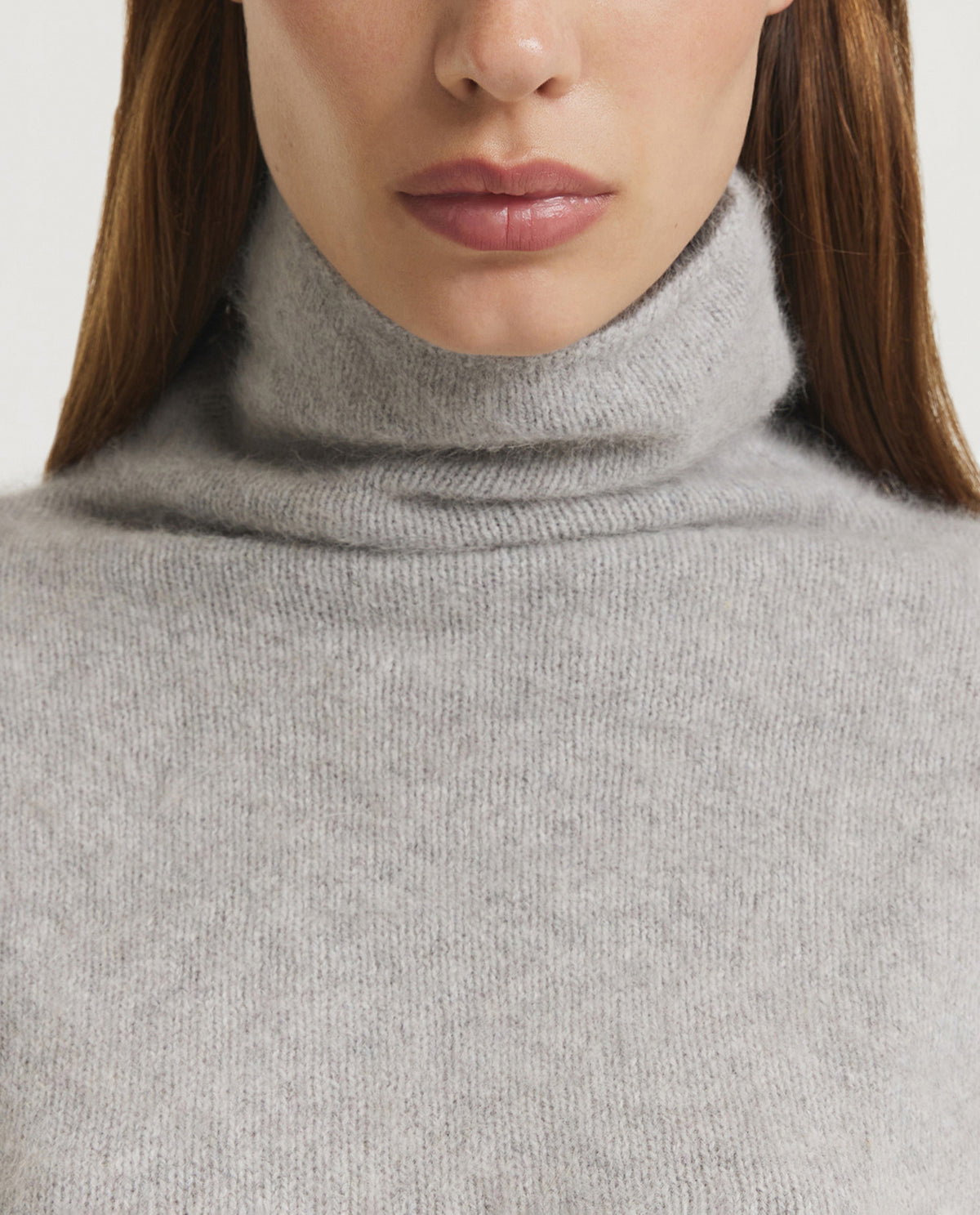 Wool Blend Turtleneck