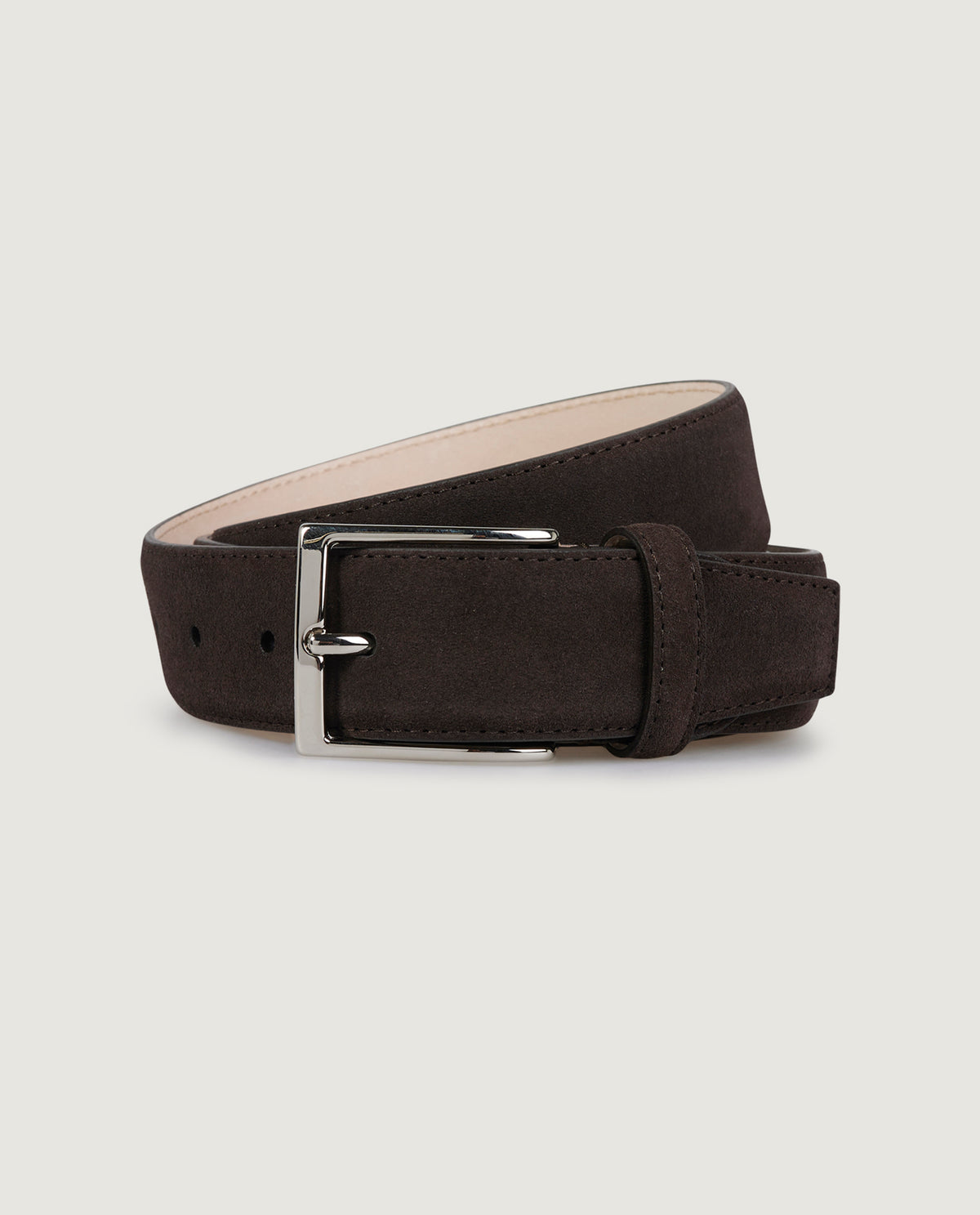 Suede Riem - Bruin