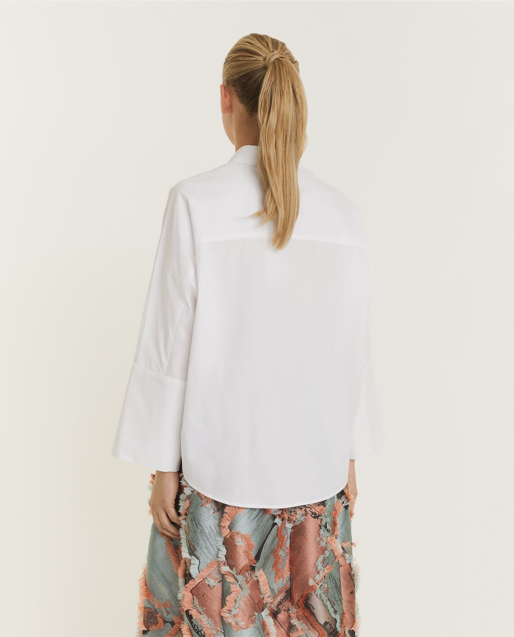 Poplin Blouse - Wit