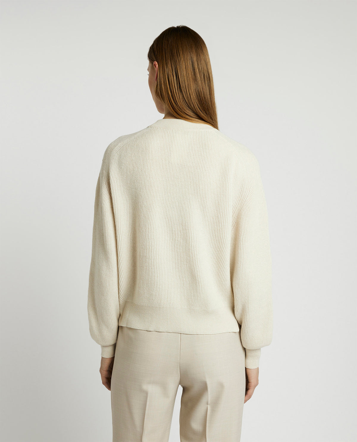 Wool-silk sweater
