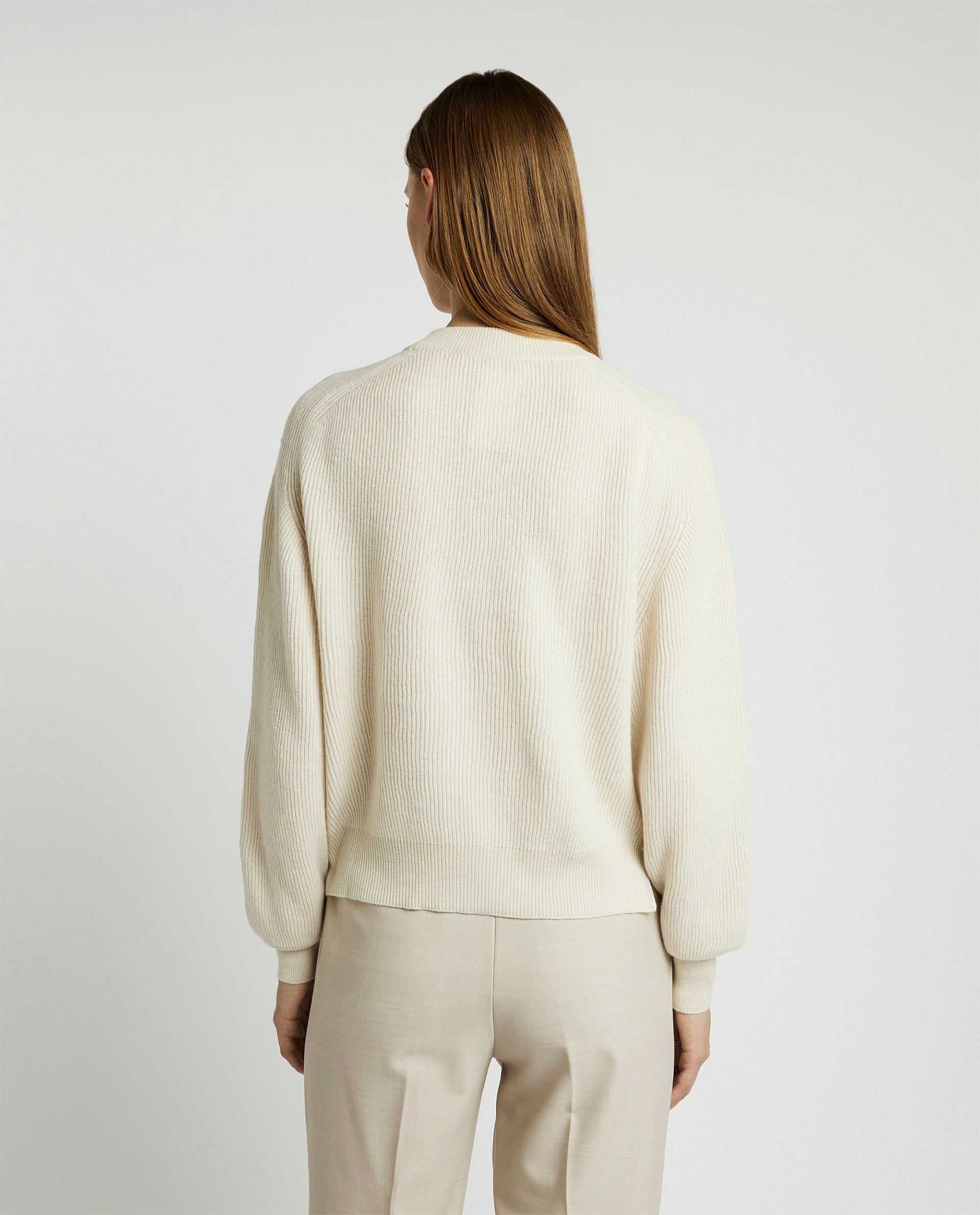 Wool-silk sweater