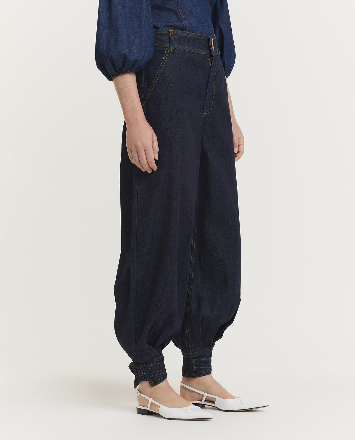 Hypnotic Denim Harem Trousers