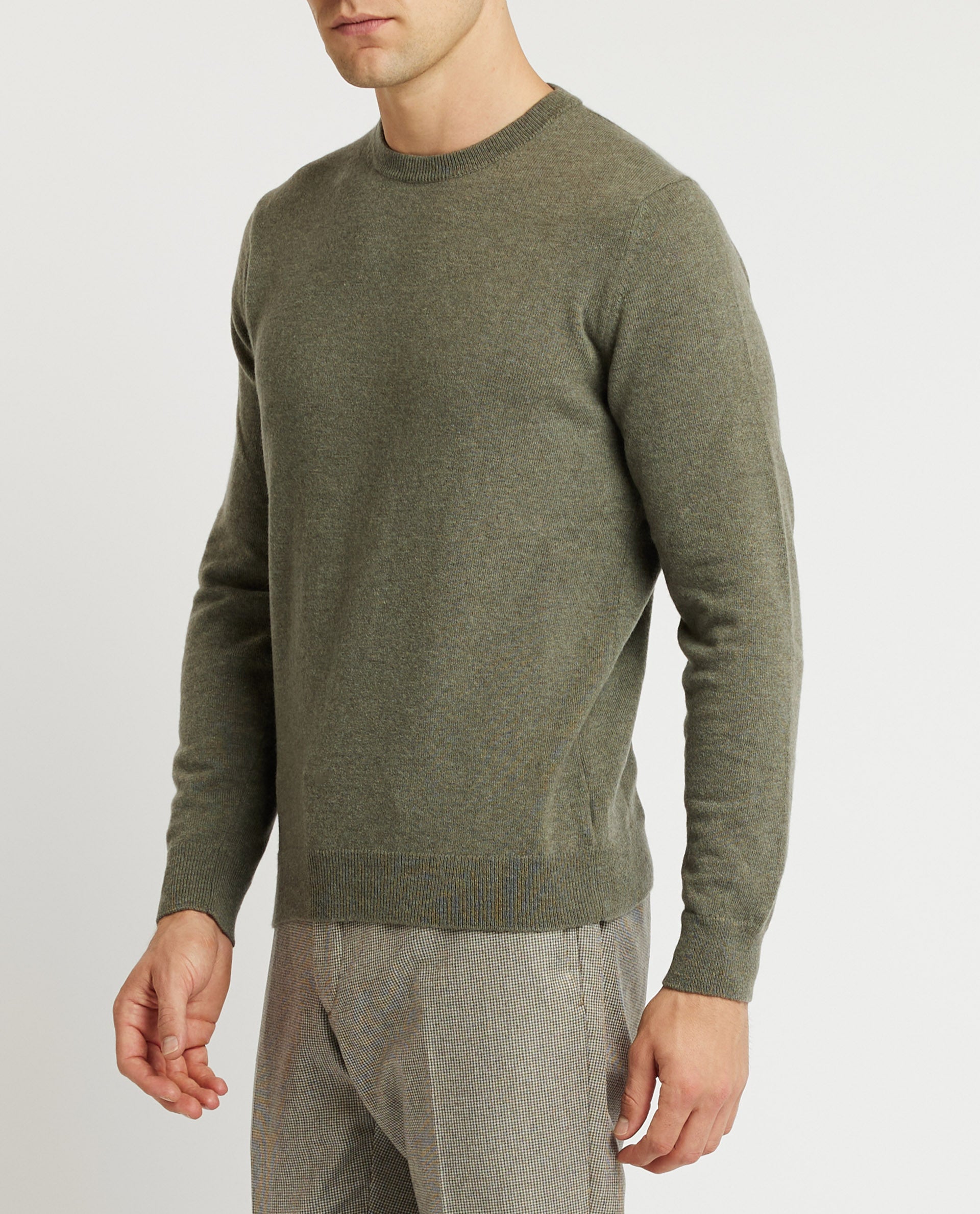 Wol Cashmere Trui - Groen