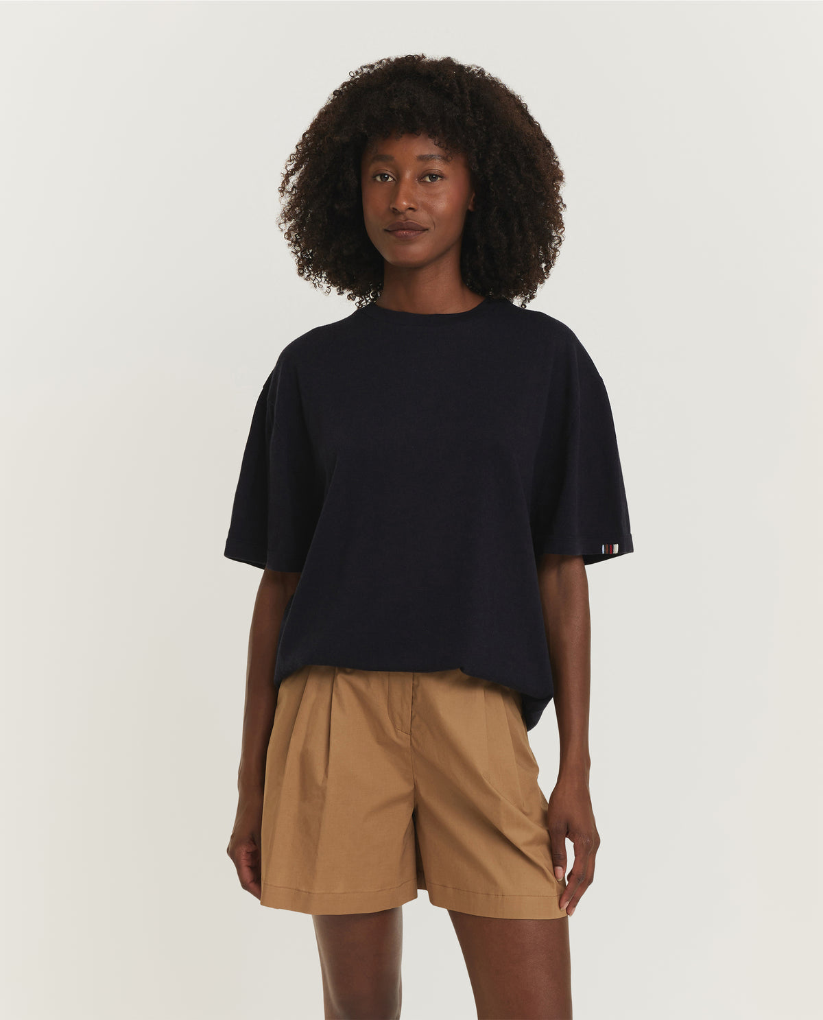 Cotton-Cashmere T-Shirt