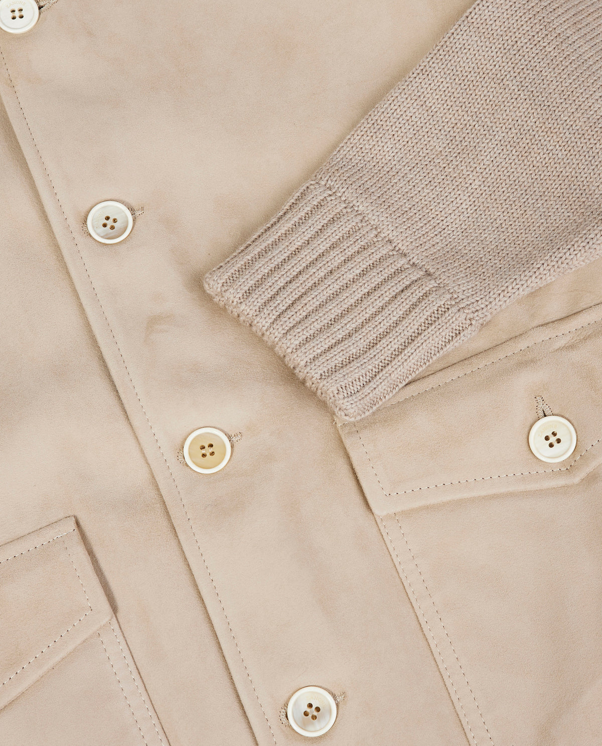 Semi Suede Jack - Lichtbruin