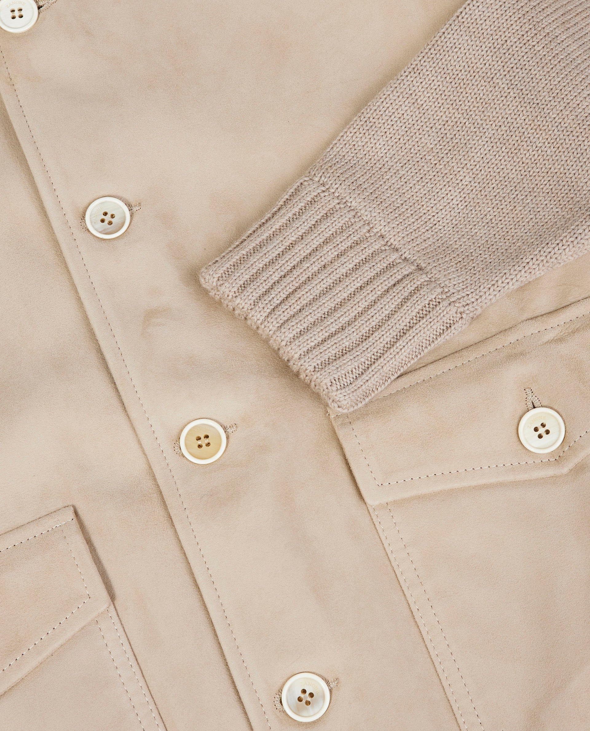 Semi Suede Jack - Lichtbruin